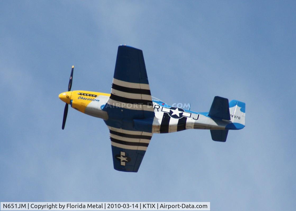 N651JM, 1944 North American/aero Classics P-51D C/N 44-74976, TICO 2010