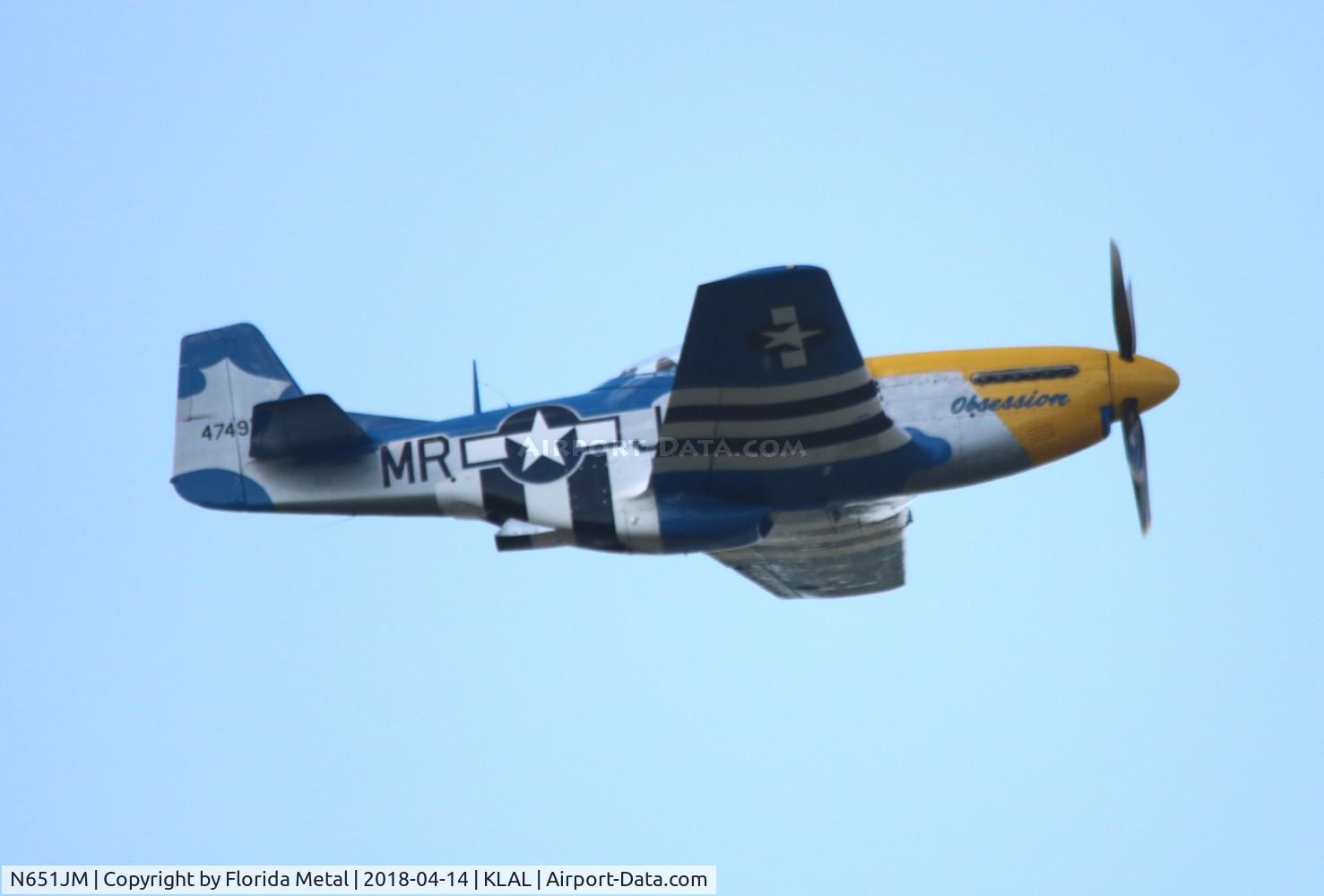 N651JM, 1944 North American/aero Classics P-51D C/N 44-74976, SNF 2018