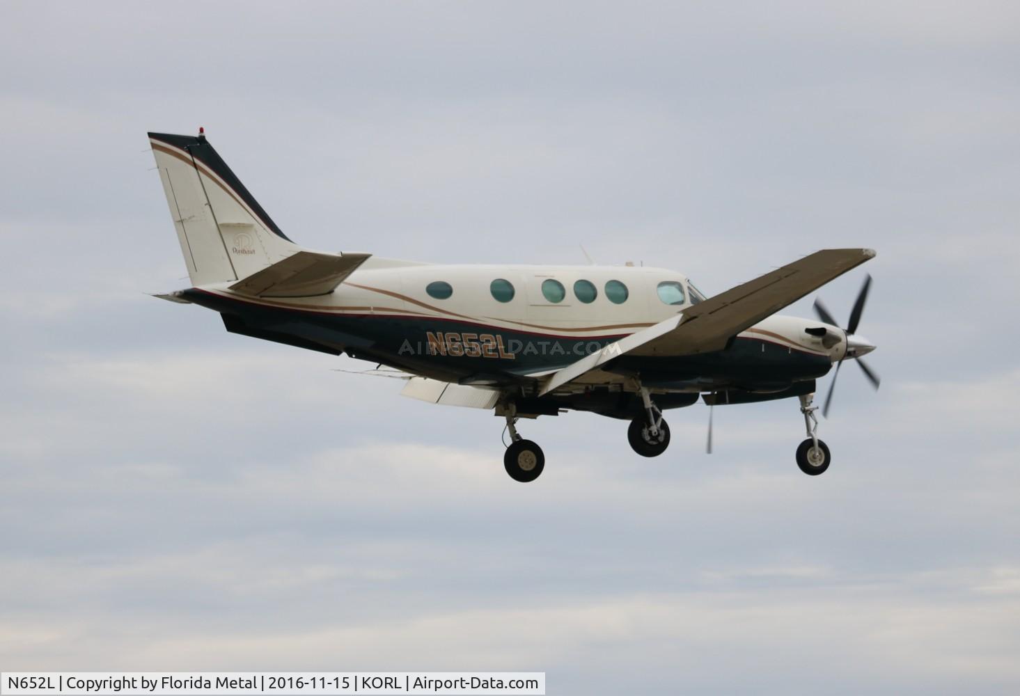 N652L, 1979 Beech E-90 King Air C/N LW-329, ORL 2016