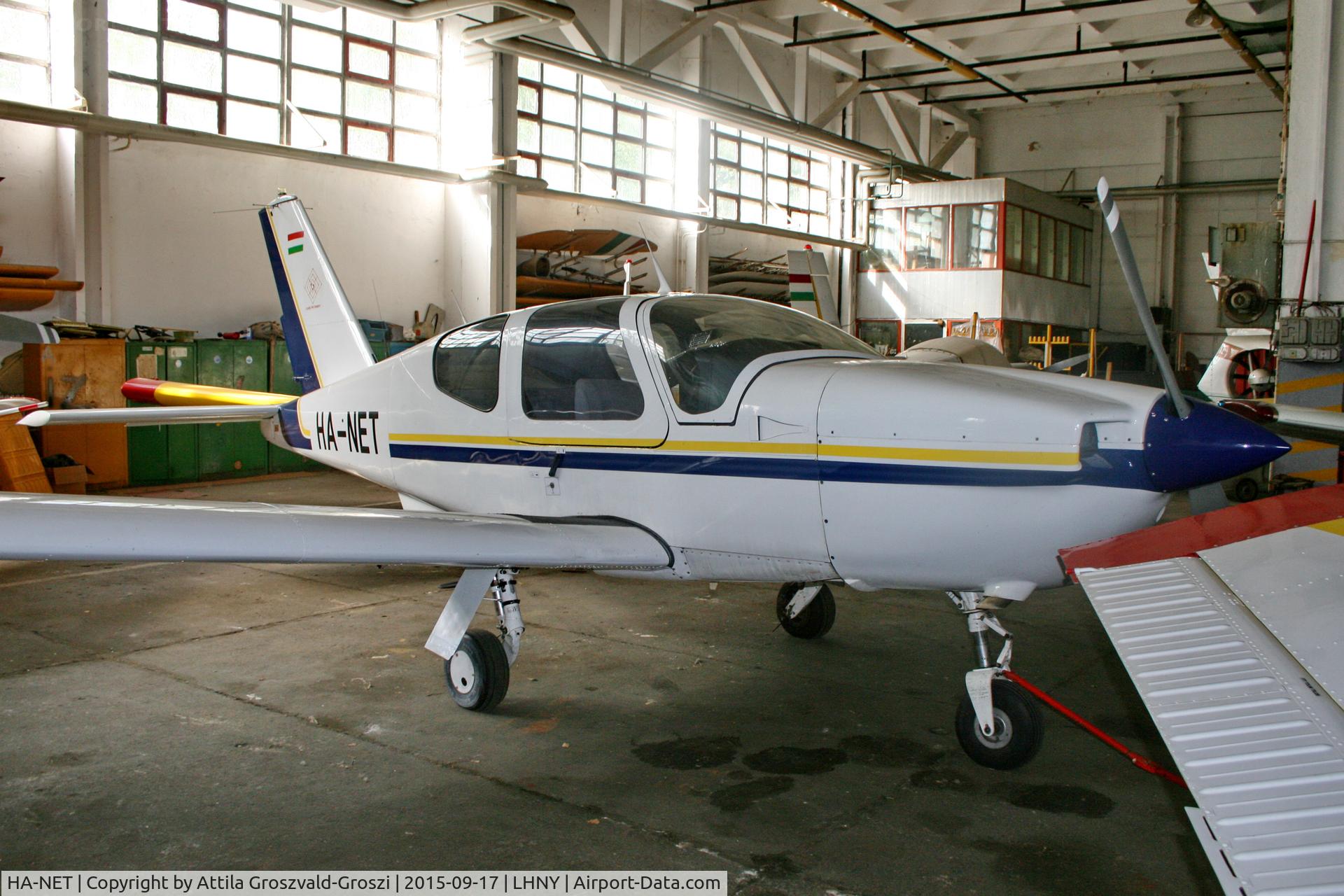 HA-NET, 1984 Socata TB-20 Trinidad C/N 450, LHNY - Nyíregyháza Airport, Hungary