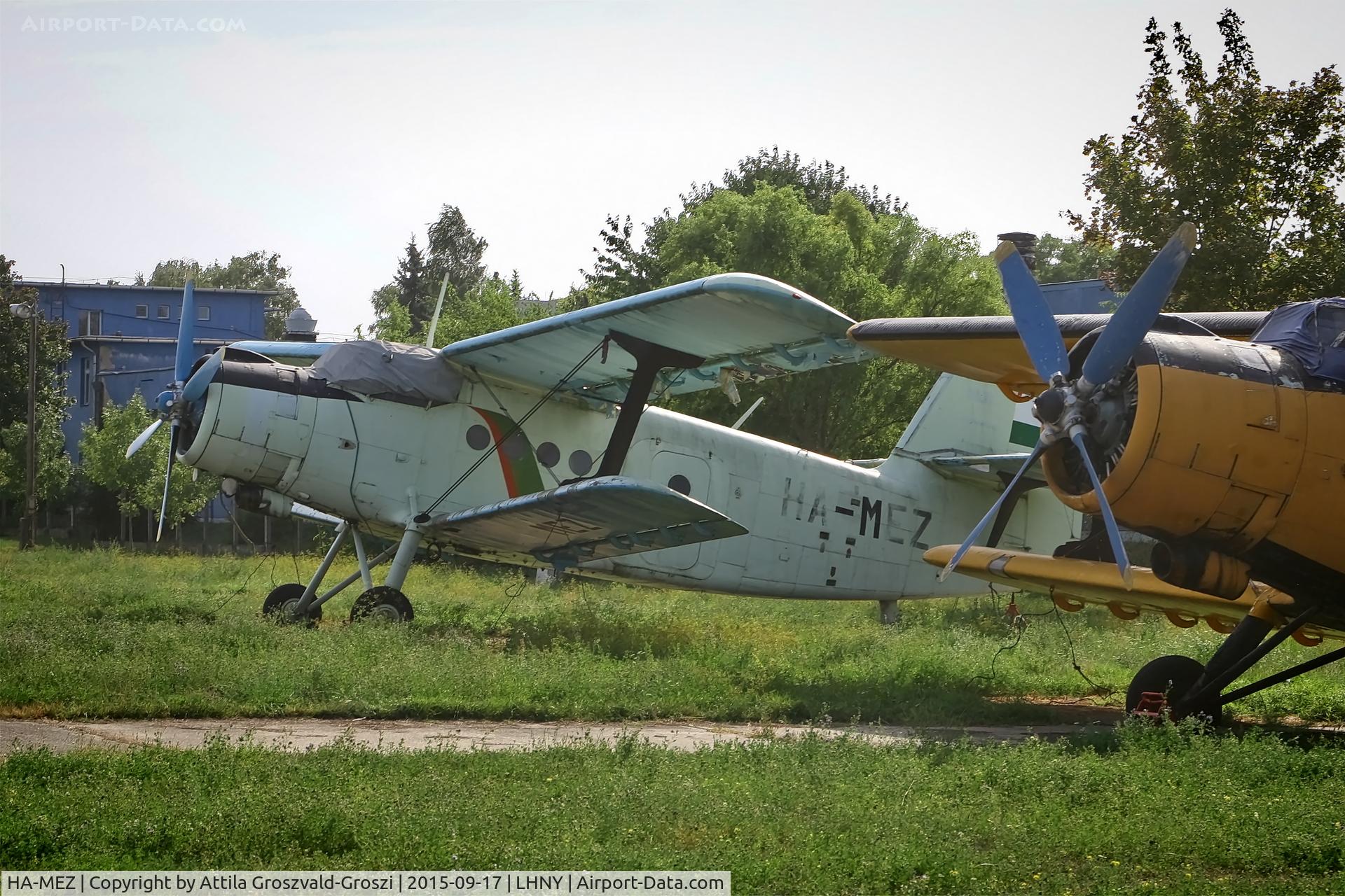 HA-MEZ, 1971 PZL-Mielec An-2R C/N 1G127-27, LHNY - Nyíregyháza Airport, Hungary