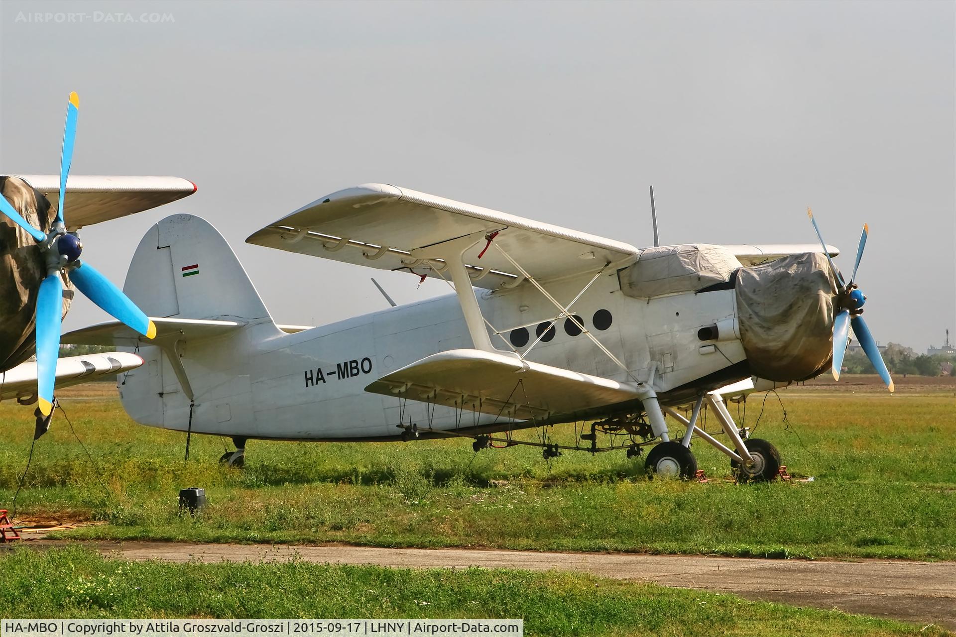 HA-MBO, 1975 PZL-Mielec An-2R C/N 1G166-33, LHNY - Nyíregyháza Airport, Hungary