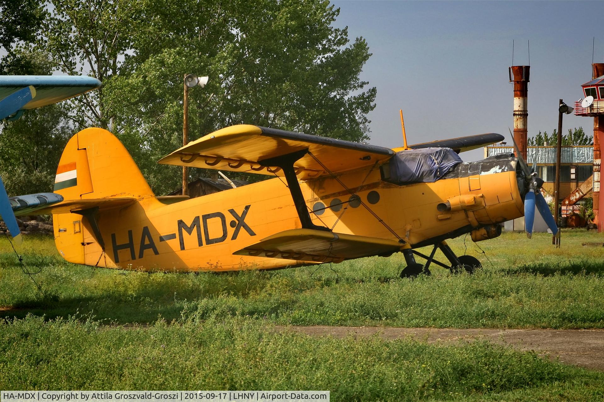 HA-MDX, 1979 PZL-Mielec An-2R C/N 1G186-05, LHNY - Nyíregyháza Airport, Hungary