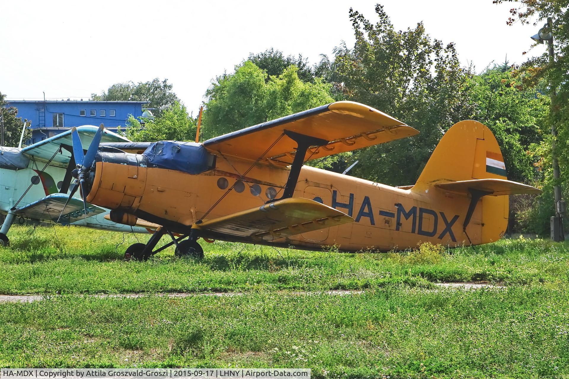 HA-MDX, 1979 PZL-Mielec An-2R C/N 1G186-05, LHNY - Nyíregyháza Airport, Hungary