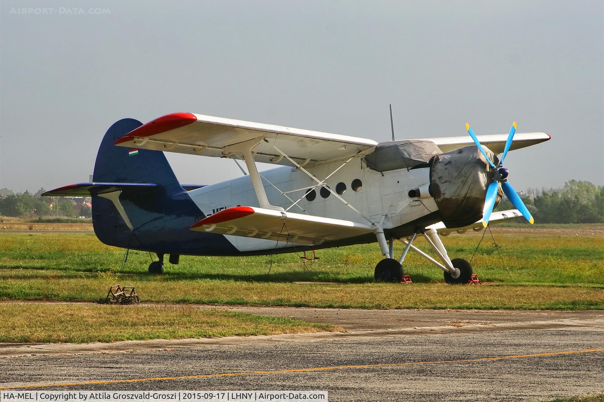 HA-MEL, 1980 PZL-Mielec An-2R C/N 1G190-21, LHNY - Nyíregyháza Airport, Hungary