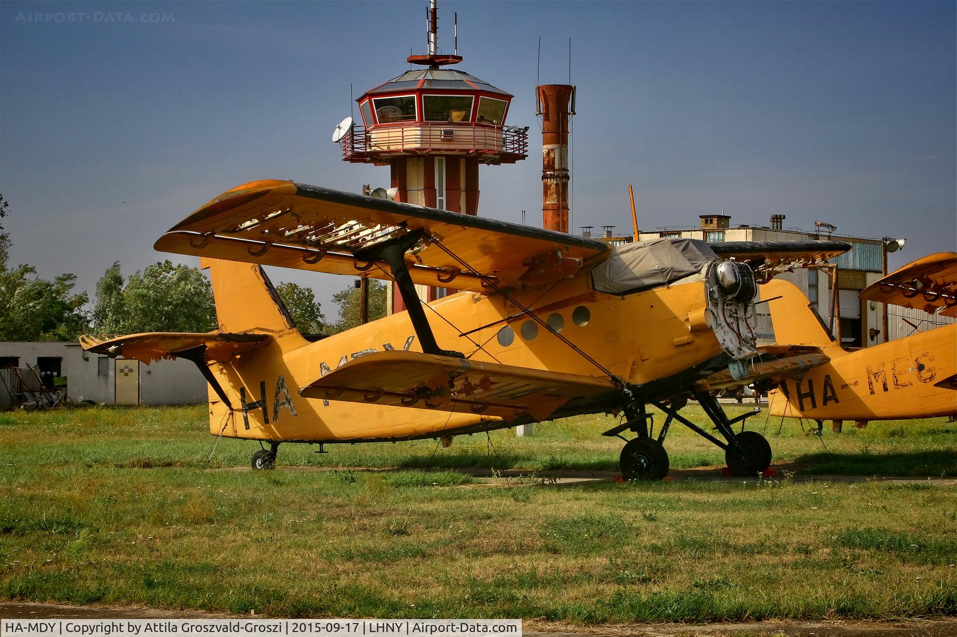 HA-MDY, 1979 PZL-Mielec An-2R C/N 1G186-06, LHNY - Nyíregyháza Airport, Hungary