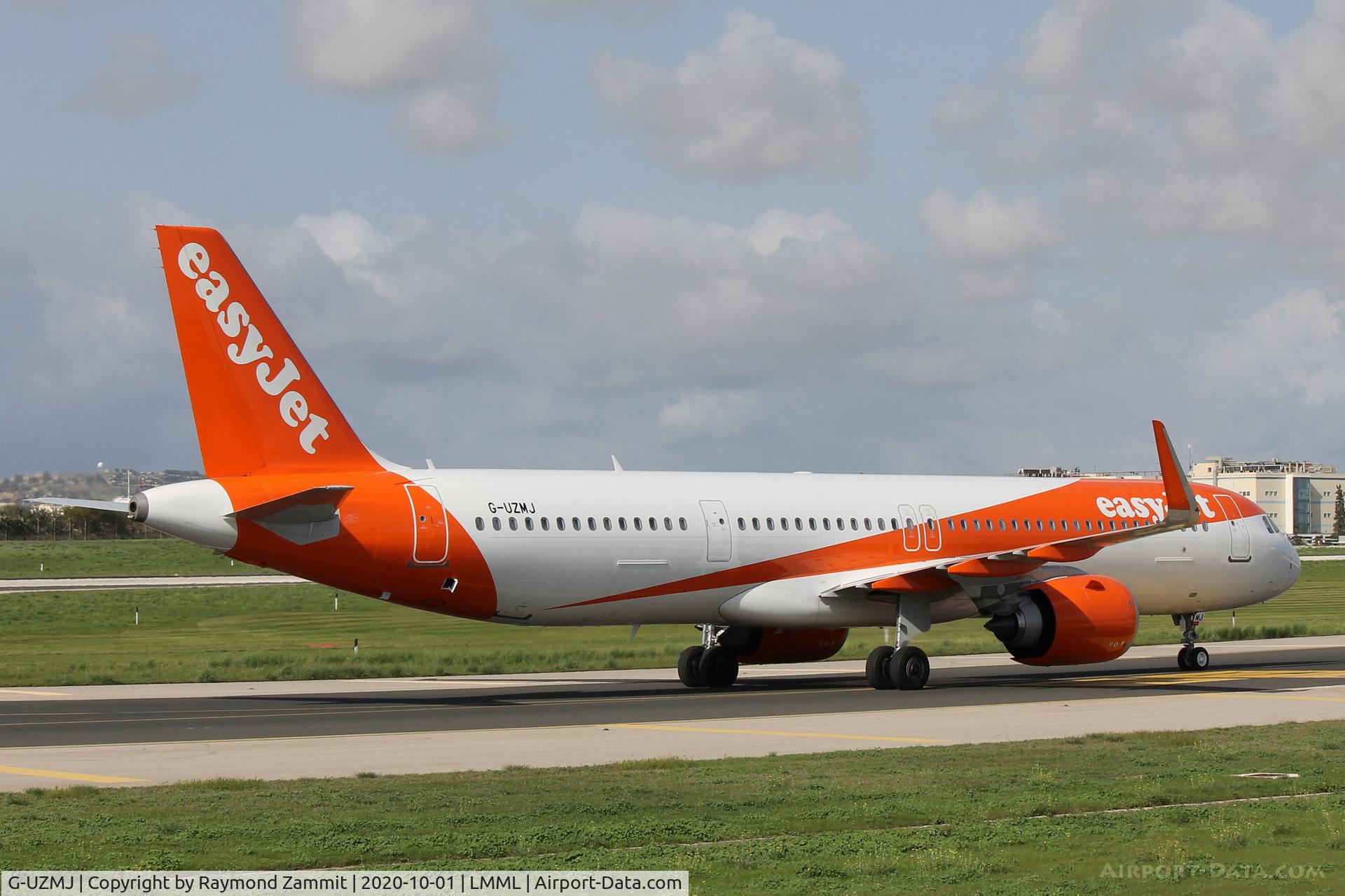 G-UZMJ, 2020 Airbus A321-251NX C/N 9468, A321Neo G-UZMJ Easyjet