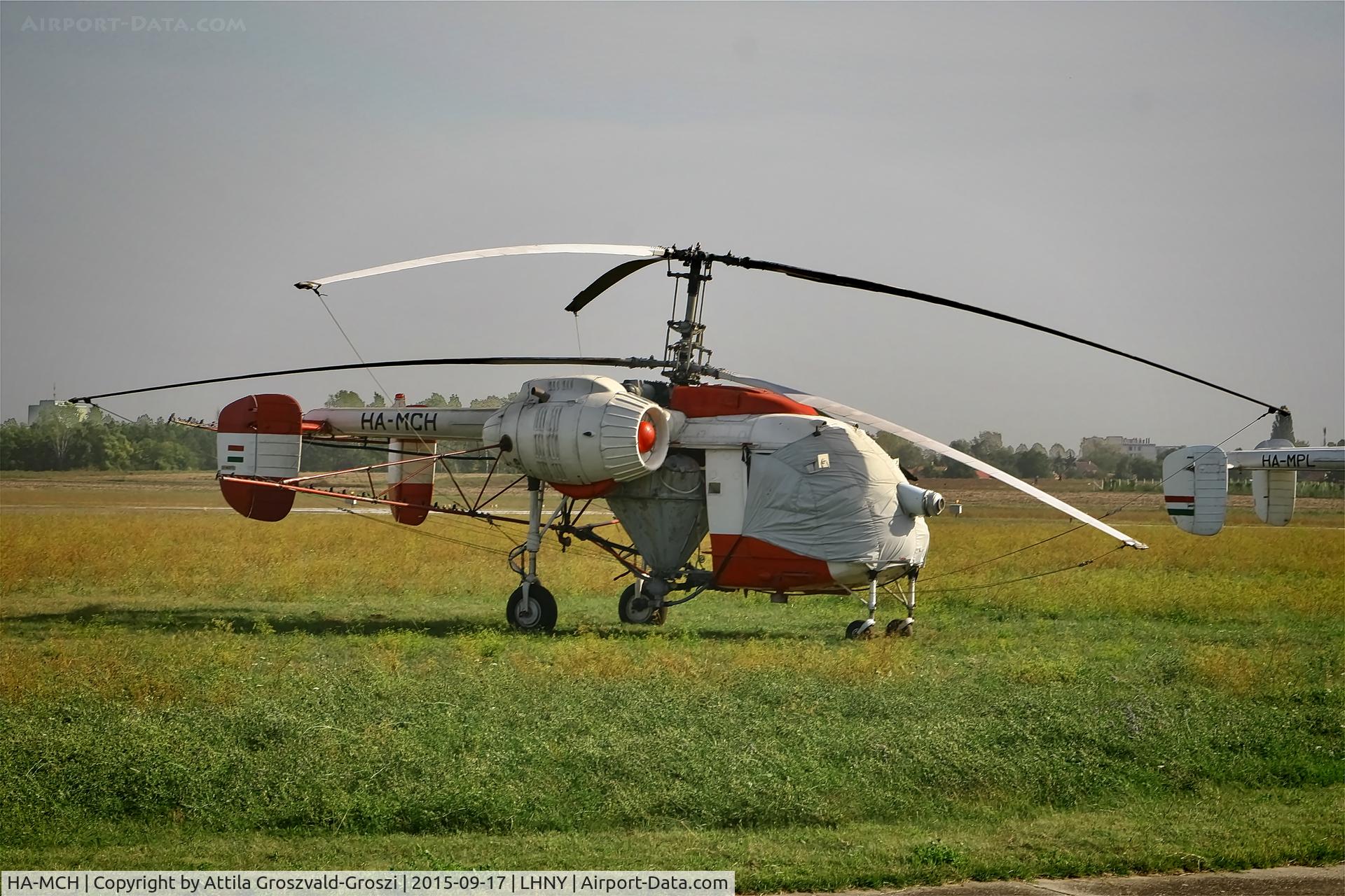 HA-MCH, 1974 Kamov Ka-26 Hoodlum C/N 7404620, LHNY - Nyíregyháza Airport, Hungary