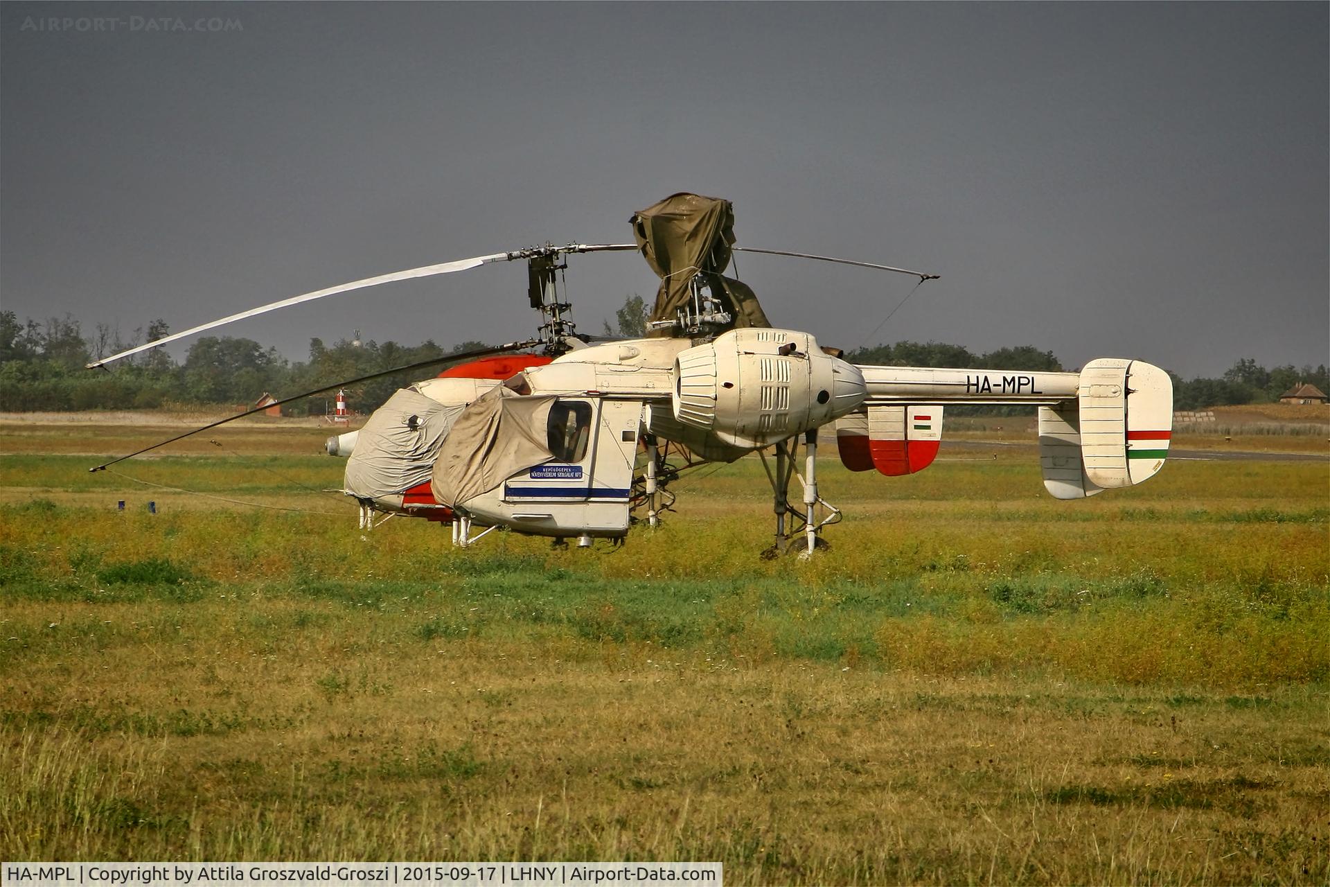 HA-MPL, 1978 Kamov Ka-26 Hoodlum C/N 7806310, LHNY - Nyíregyháza Airport, Hungary