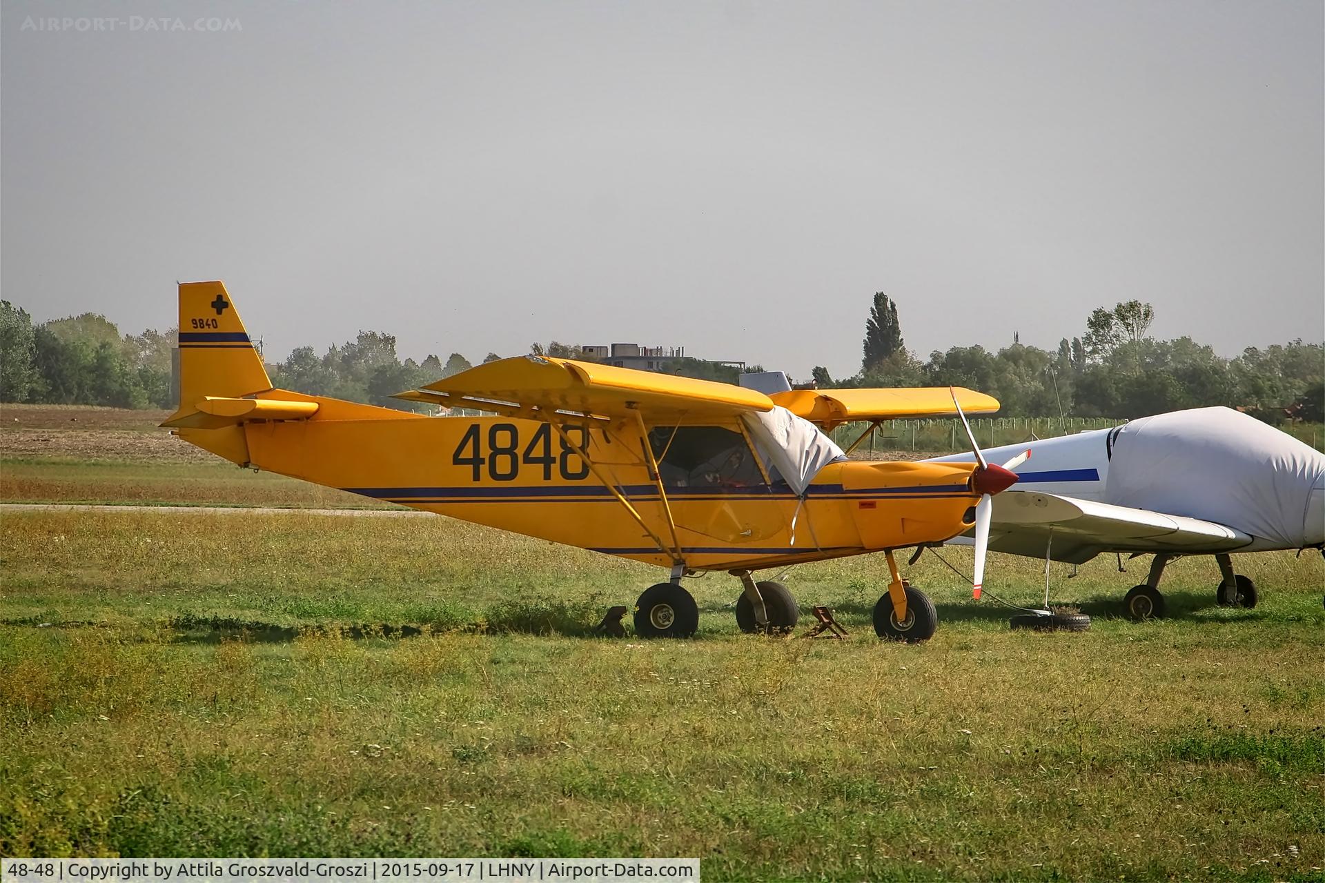 48-48, Zenair STOL CH-701 C/N 7-9840, LHNY - Nyíregyháza Airport, Hungary