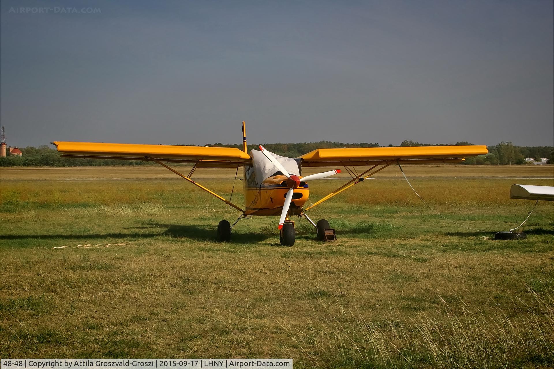48-48, Zenair STOL CH-701 C/N 7-9840, LHNY - Nyíregyháza Airport, Hungary