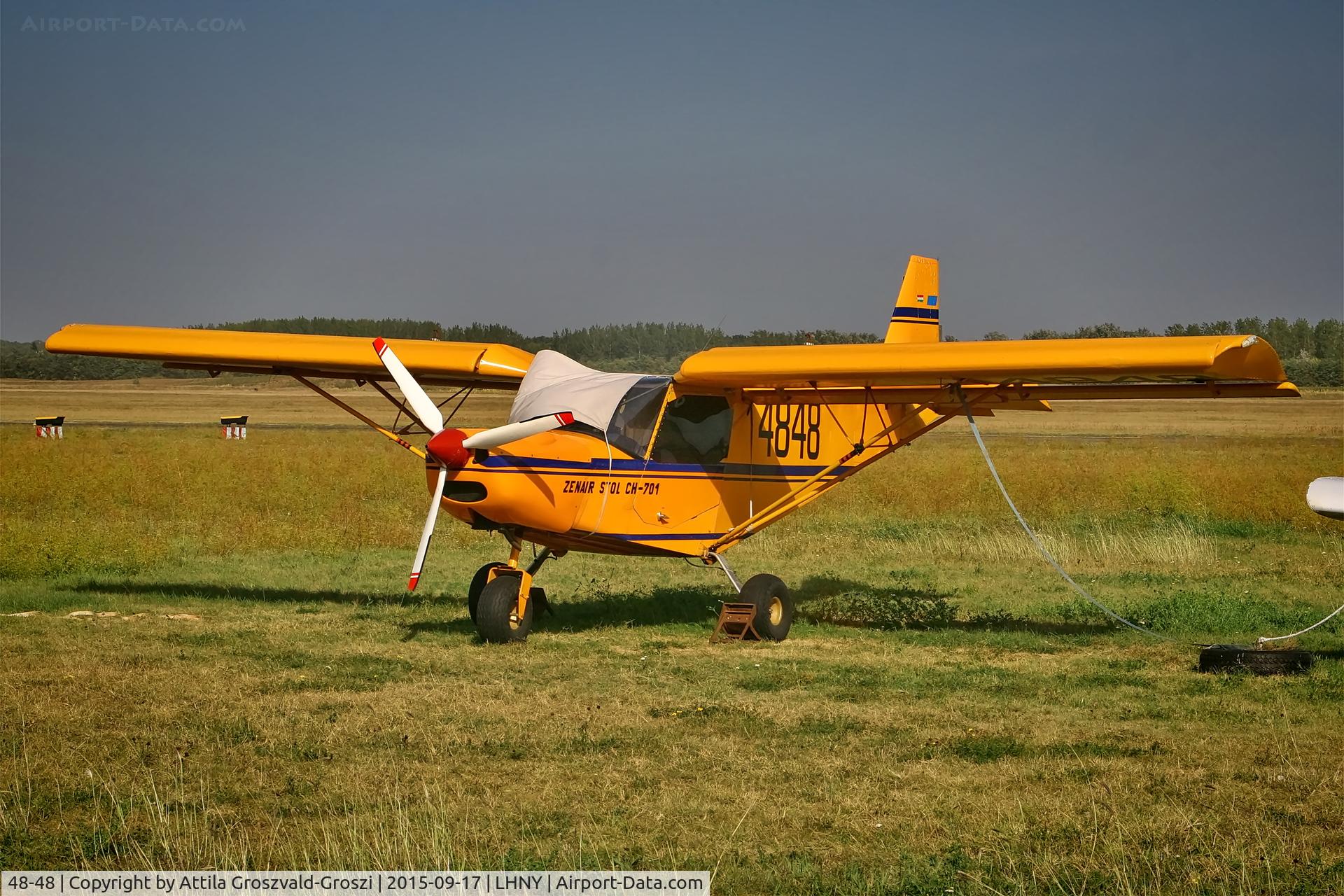 48-48, Zenair STOL CH-701 C/N 7-9840, LHNY - Nyíregyháza Airport, Hungary