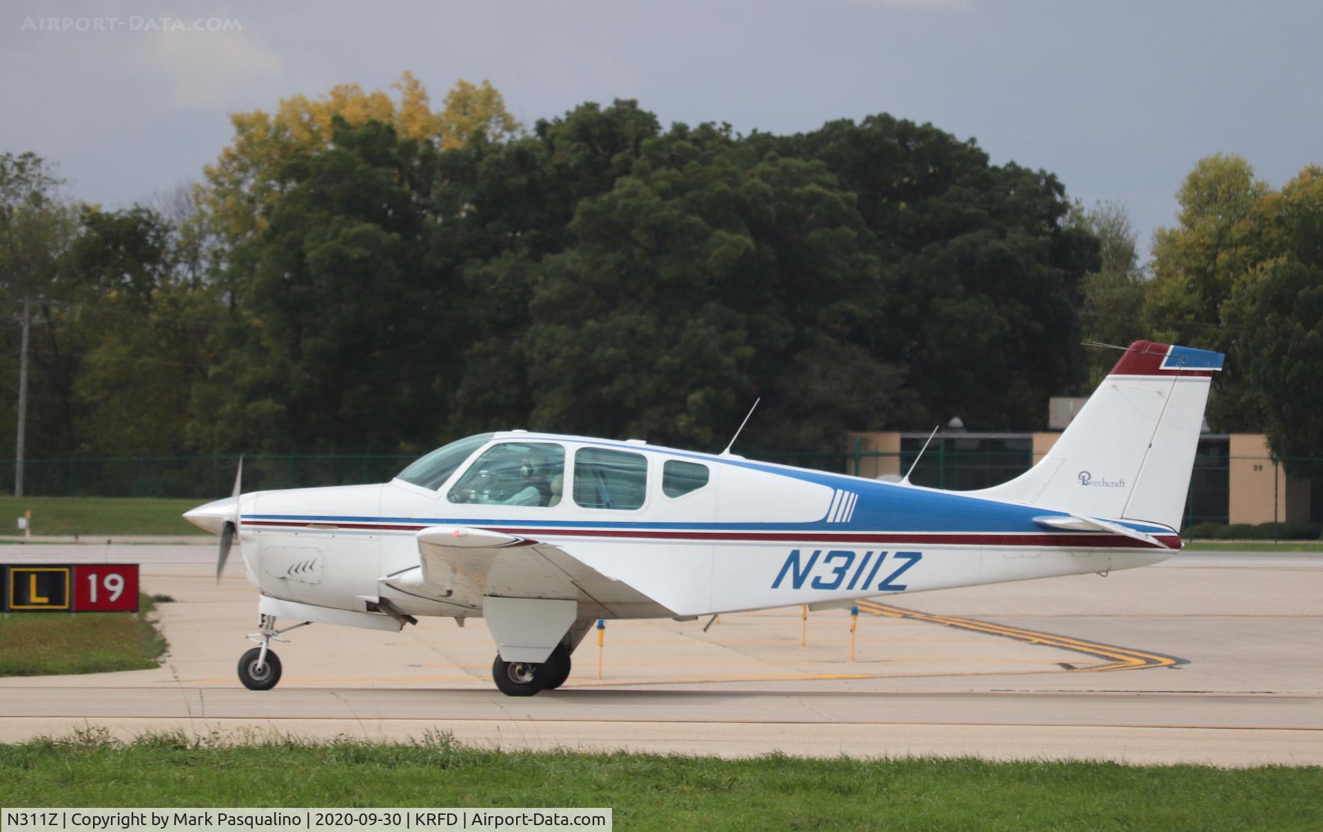N311Z, 1960 Beech 35-33 Debonair C/N CD-222, Beech 33