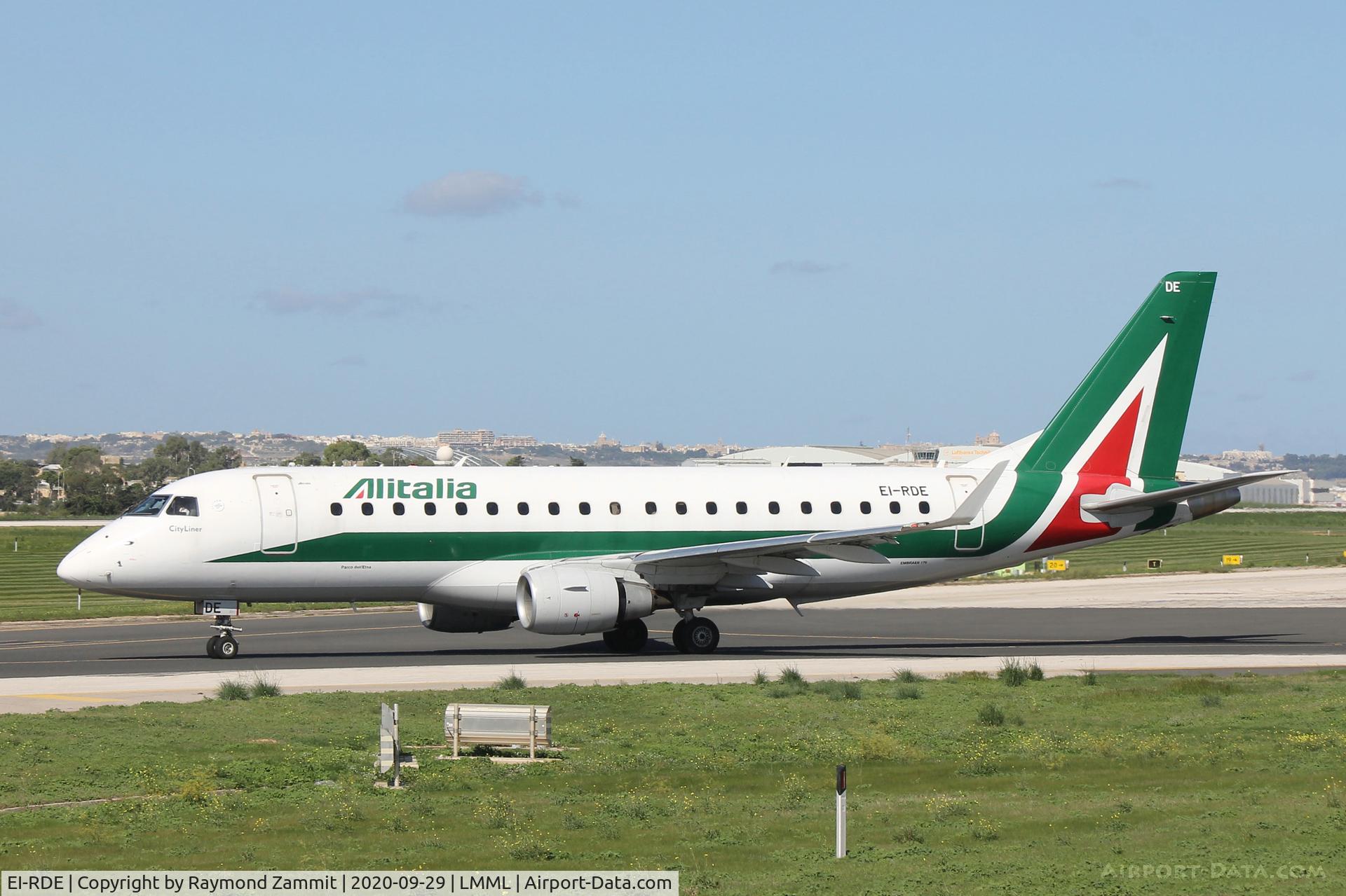 EI-RDE, 2012 Embraer 175LR (ERJ-170-200LR) C/N 17000335, Embraer 175LR EI-RDE Alitalia
