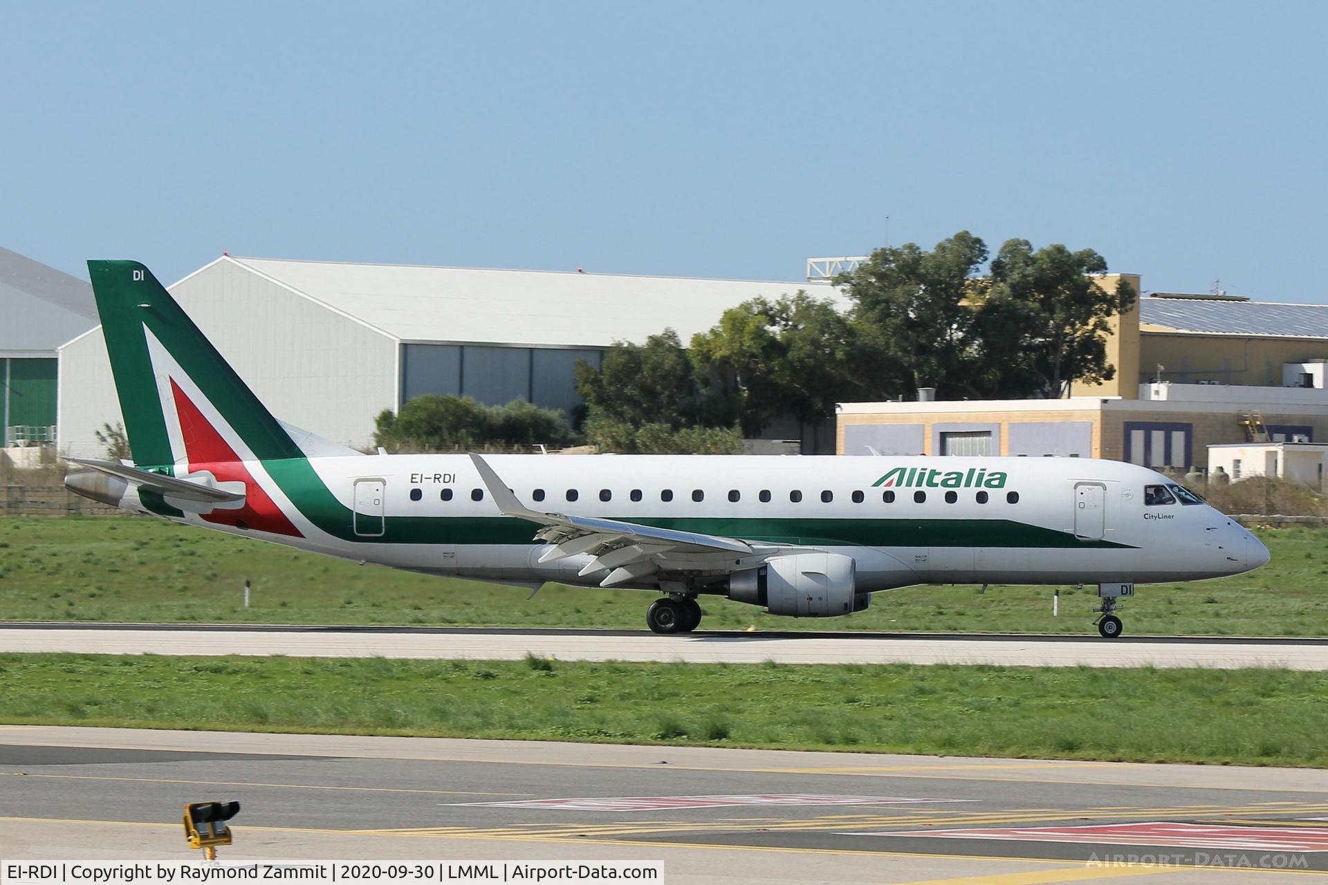 EI-RDI, 2012 Embraer 175LR (ERJ-170-200LR) C/N 17000340, Embraer 175LR EI-RDI Alitalia