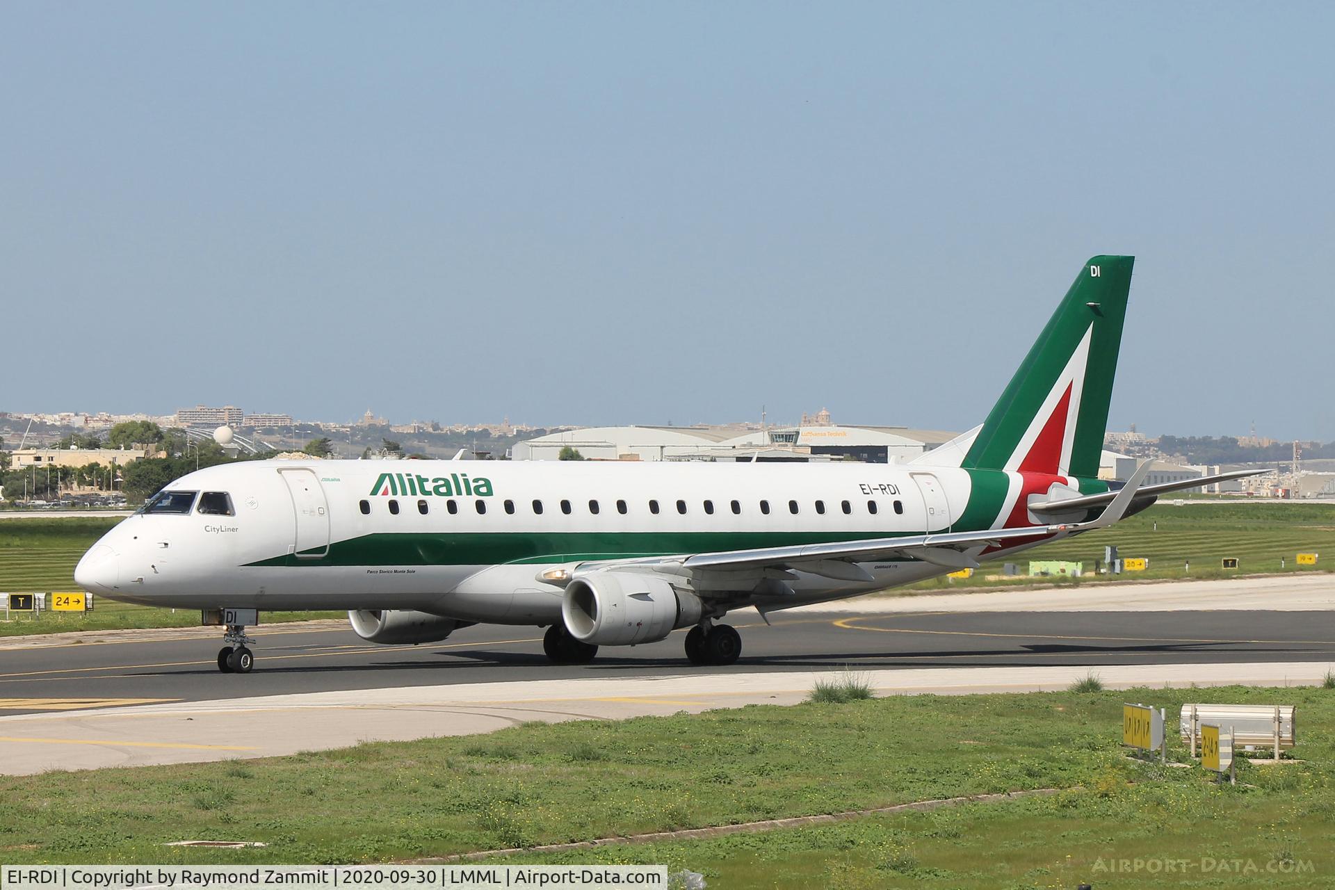 EI-RDI, 2012 Embraer 175LR (ERJ-170-200LR) C/N 17000340, Embraer 175LR EI-RDI Alitalia