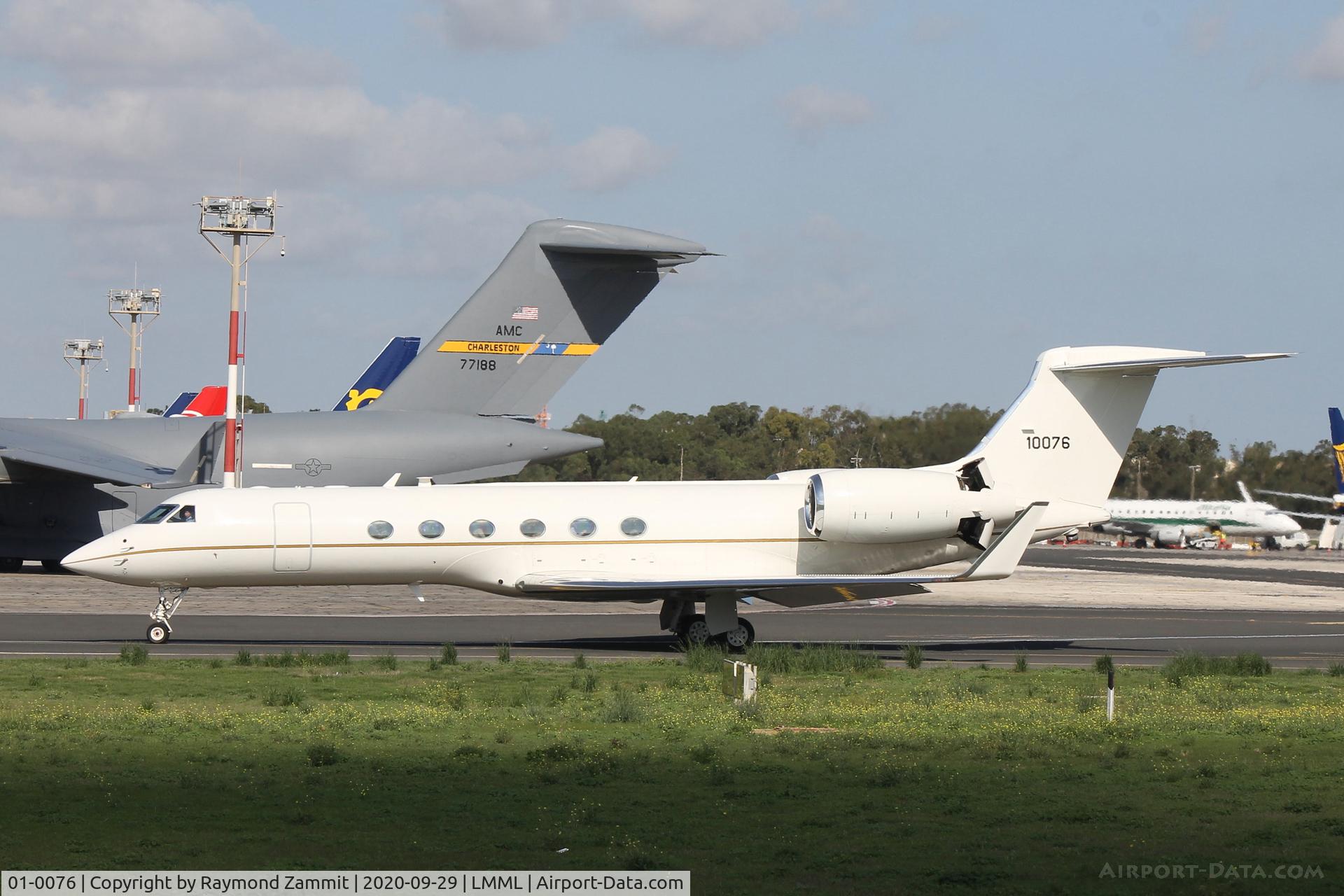 01-0076, 2001 Gulfstream Aerospace C-37A (G-V) C/N 645, Gulfstream C-37A 01-0076 United States Air Force