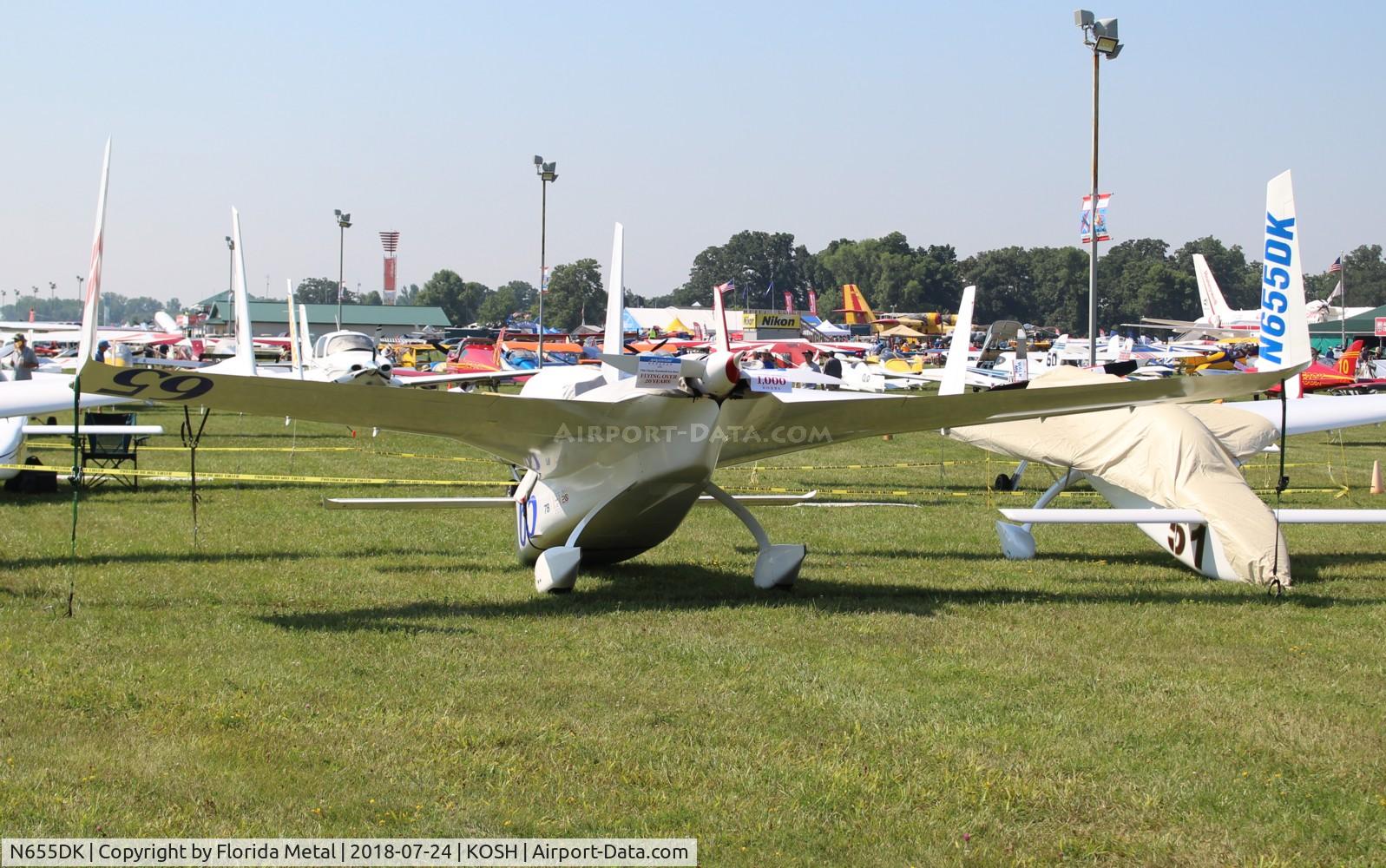 N655DK, 1998 Co-Z Cozy Mark III C/N 377, OSH 2019