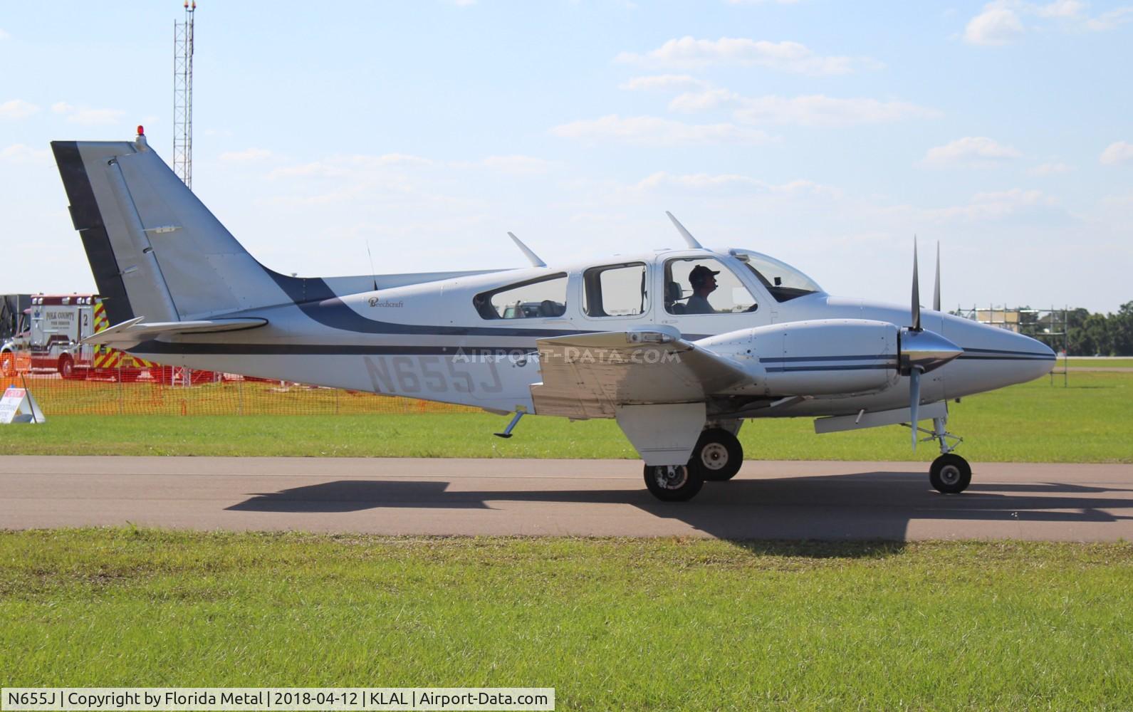 N655J, 1968 Beech 95-B55 (T42A) Baron C/N TC-1090, SNF 2018