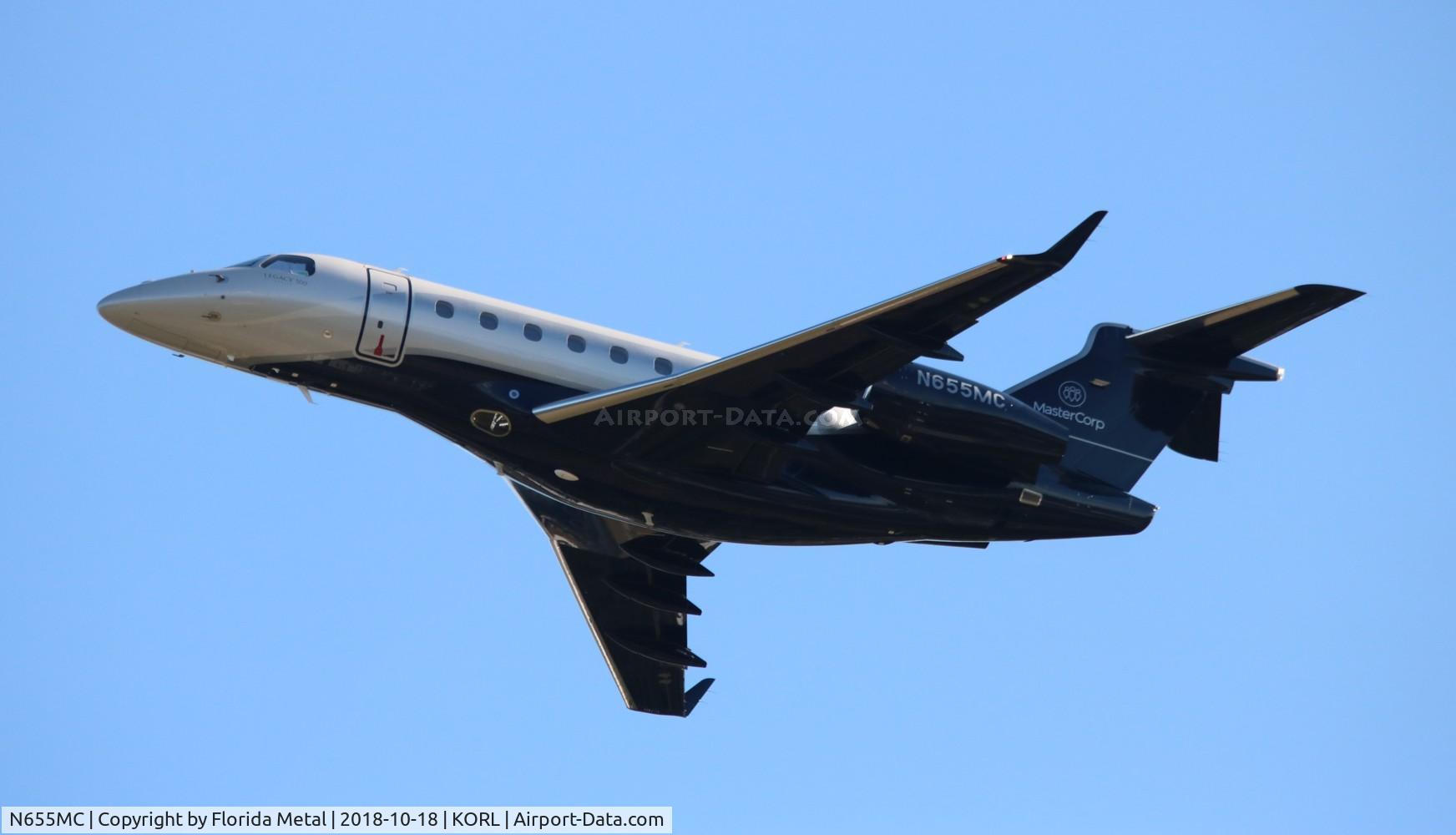 N655MC, 2016 Embraer EMB-550 Legacy 500 C/N 55000050, NBAA 2018