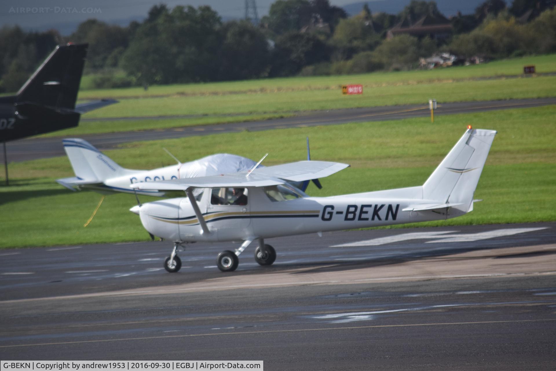 G-BEKN, 1977 Reims FRA150M Aerobat C/N 0318, G-BEKN at Gloucestershire Airport.