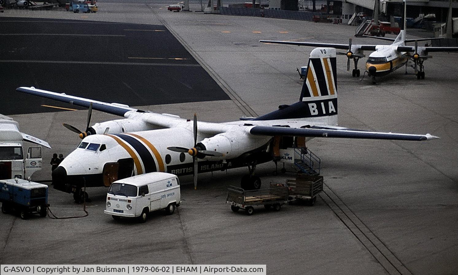 G-ASVO, 1964 Handley Page HPR-7 Herald 214 C/N 185, British Island Airways