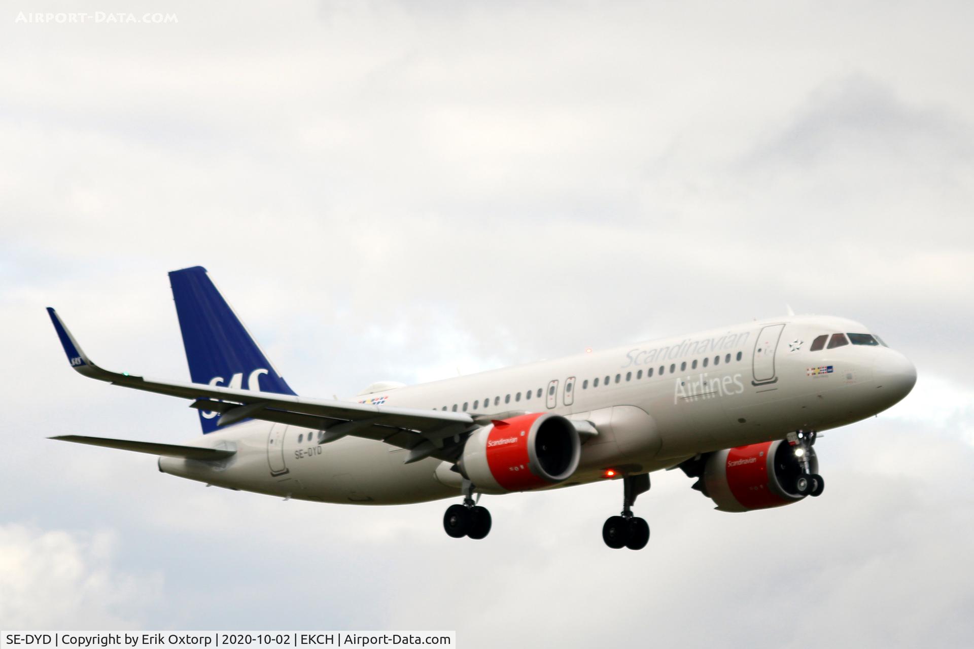 SE-DYD, 2017 Airbus A320-251N C/N 7951, SE-DYD landing rw 04R