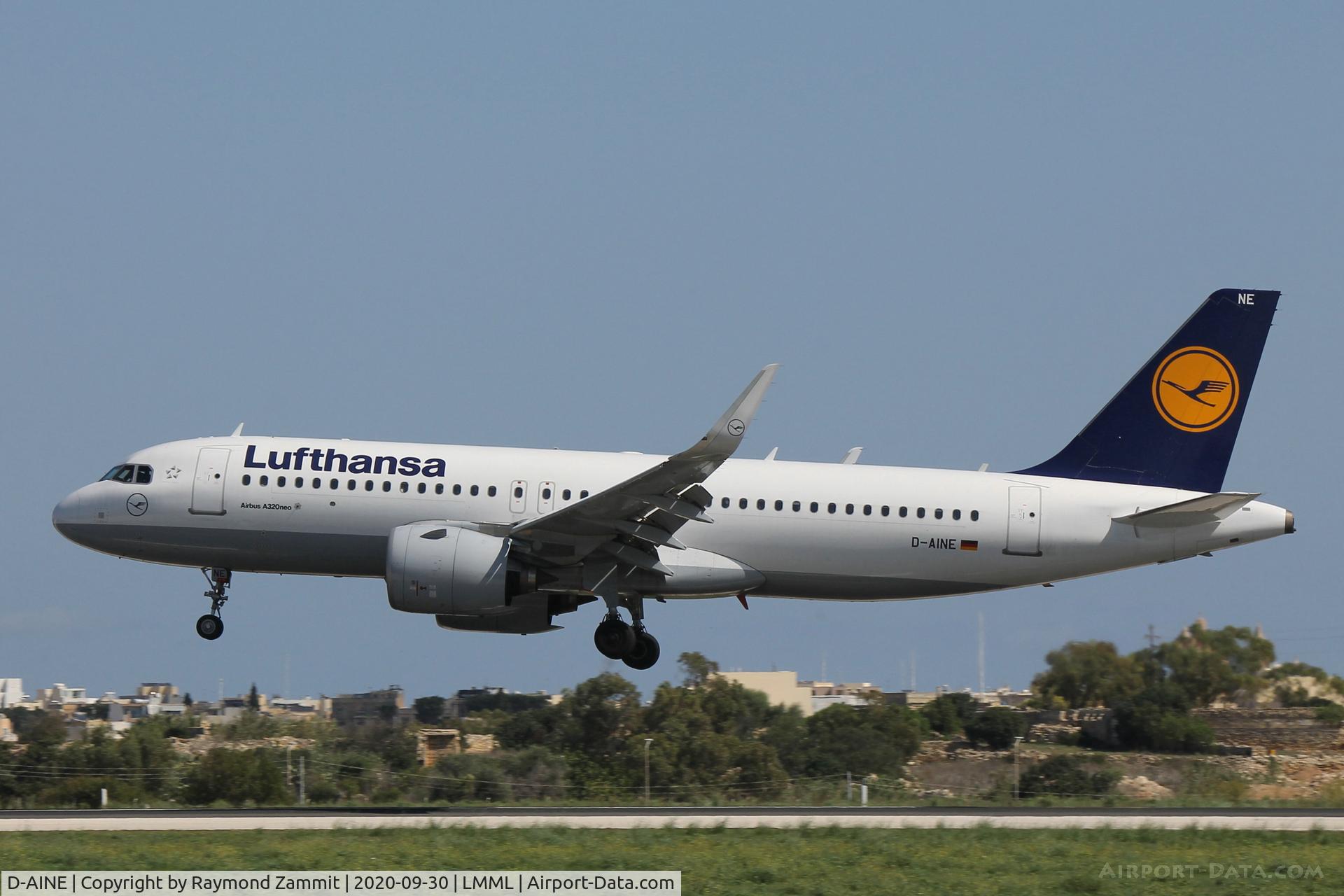 D-AINE, 2016 Airbus A320-271N C/N 7103, A320Neo D-AINE Lufthansa