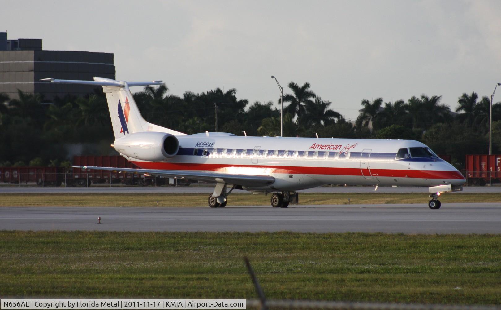 N656AE, 2003 Embraer ERJ-145LR (EMB-145LR) C/N 145740, MIA 2011
