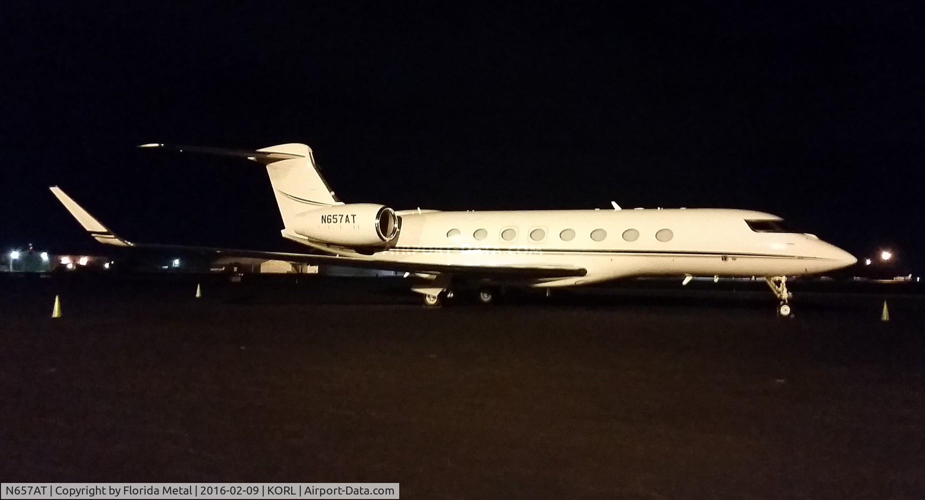 N657AT, 2013 Gulfstream G-VI (G650ER) C/N 6041, ORL 2016