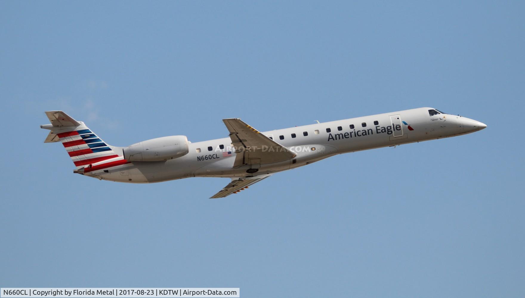 N660CL, 2003 Embraer ERJ-145LR (EMB-145LR) C/N 145764, DTW 2017