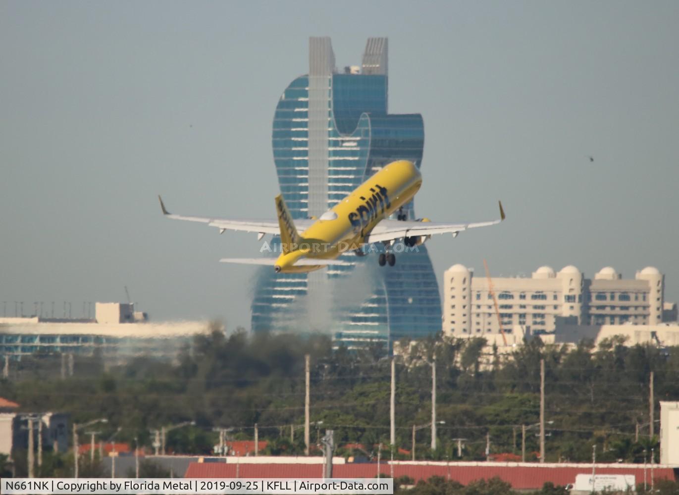 N661NK, 2015 Airbus A321-231 C/N 6867, FLL 2019