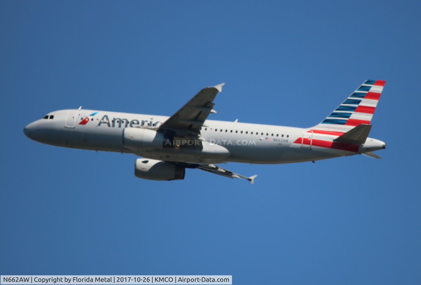 N662AW, 2000 Airbus A320-232 C/N 1274, MCO 2017