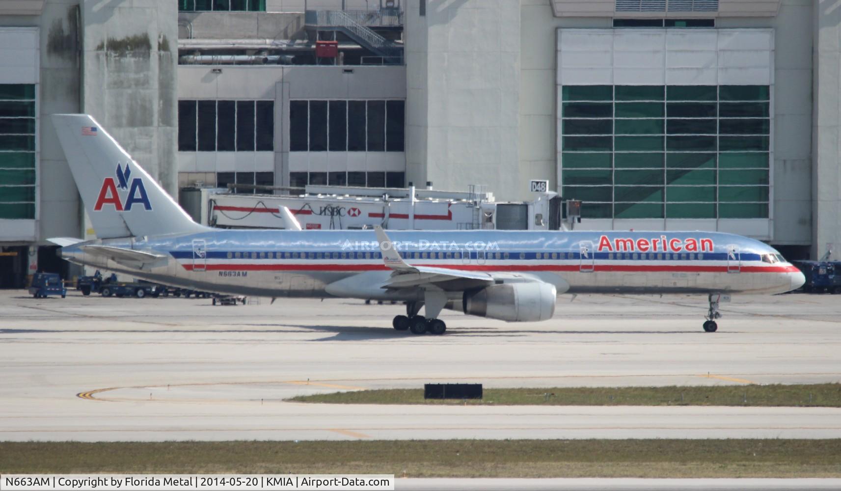 N663AM, 1992 Boeing 757-223 C/N 25297, MIA 2014