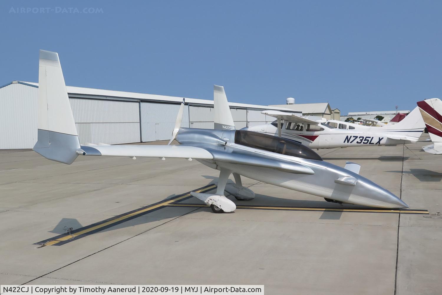 N422CJ, 1998 Rutan Long-EZ C/N 537, 1998 Rutan Long-EZ, c/n: 537