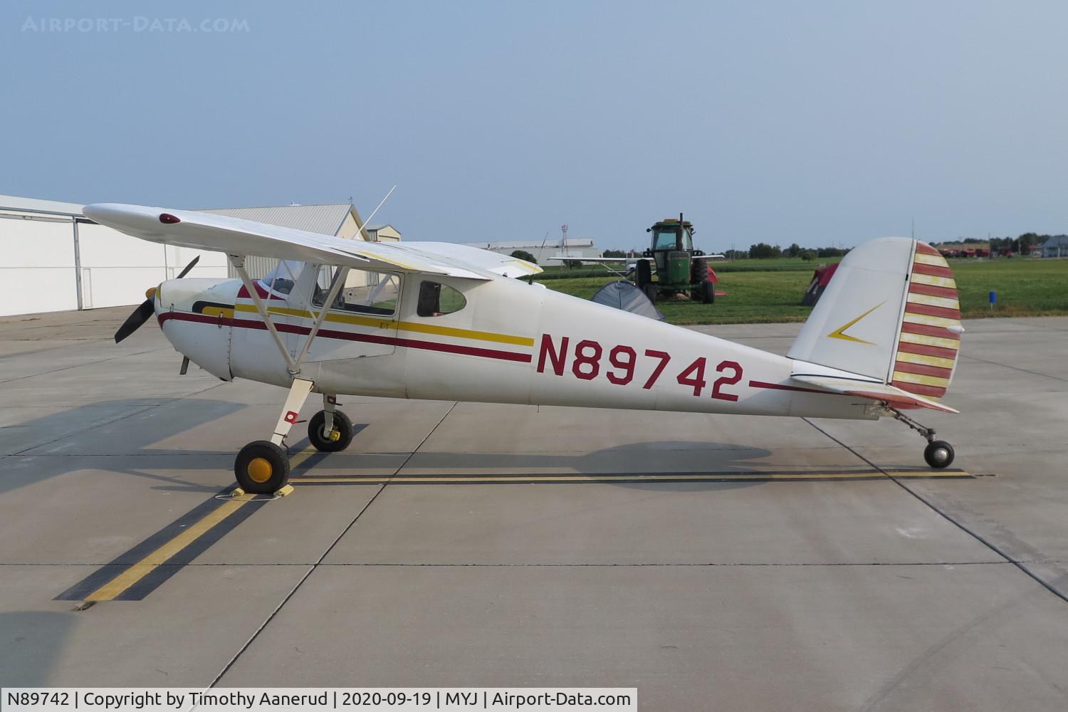 N89742, 1946 Cessna 140 C/N 8791, 1946 Cessna 140, c/n: 8791