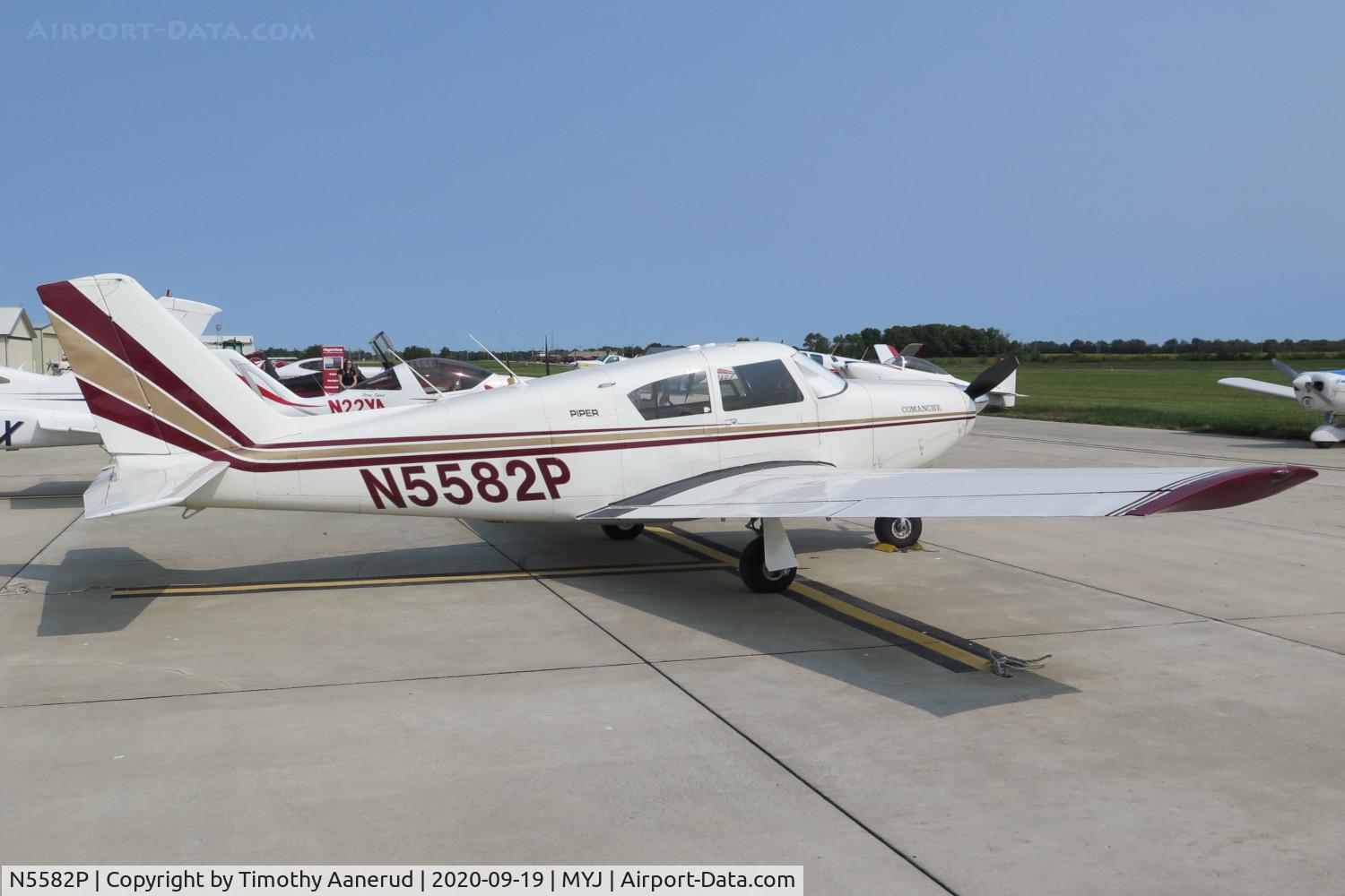 N5582P, 1958 Piper PA-24 C/N 24-646, 1958 Piper PA-24, c/n: 24-646