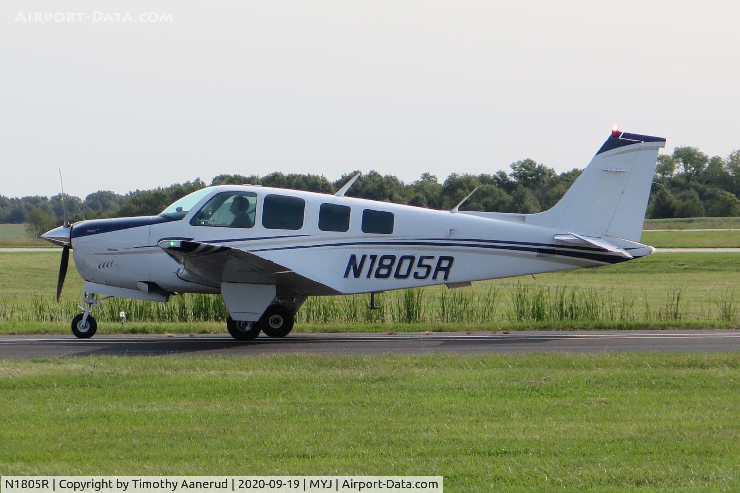 N1805R, 1981 Beech A36 Bonanza 36 C/N E-1867, 1981 Beech A36, c/n: E-1867