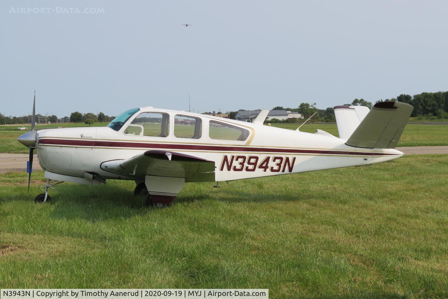 N3943N, 1948 Beech 35 Bonanza C/N D-1290, 1948 Beech 35, c/n: D-1290