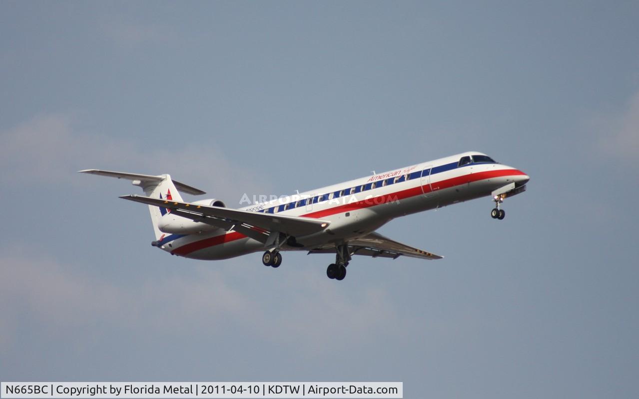 N665BC, 2004 Embraer ERJ-145LR (EMB-145LR) C/N 145783, DTW 2011