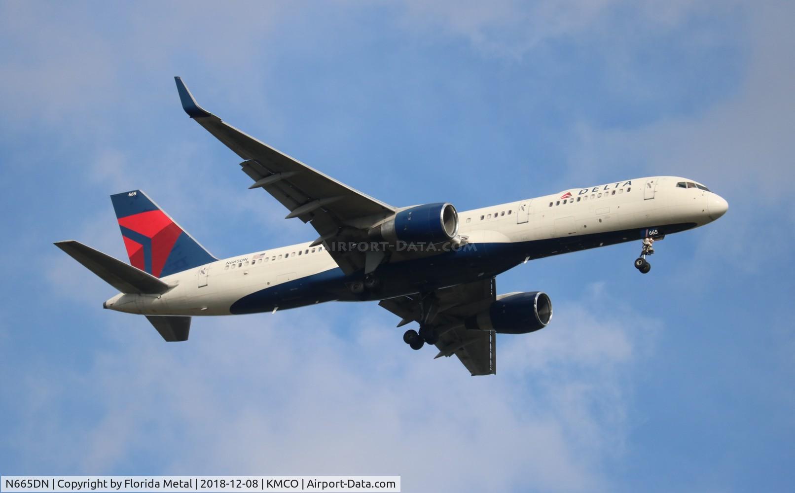 N665DN, 1991 Boeing 757-232 C/N 25013, MCO 2018