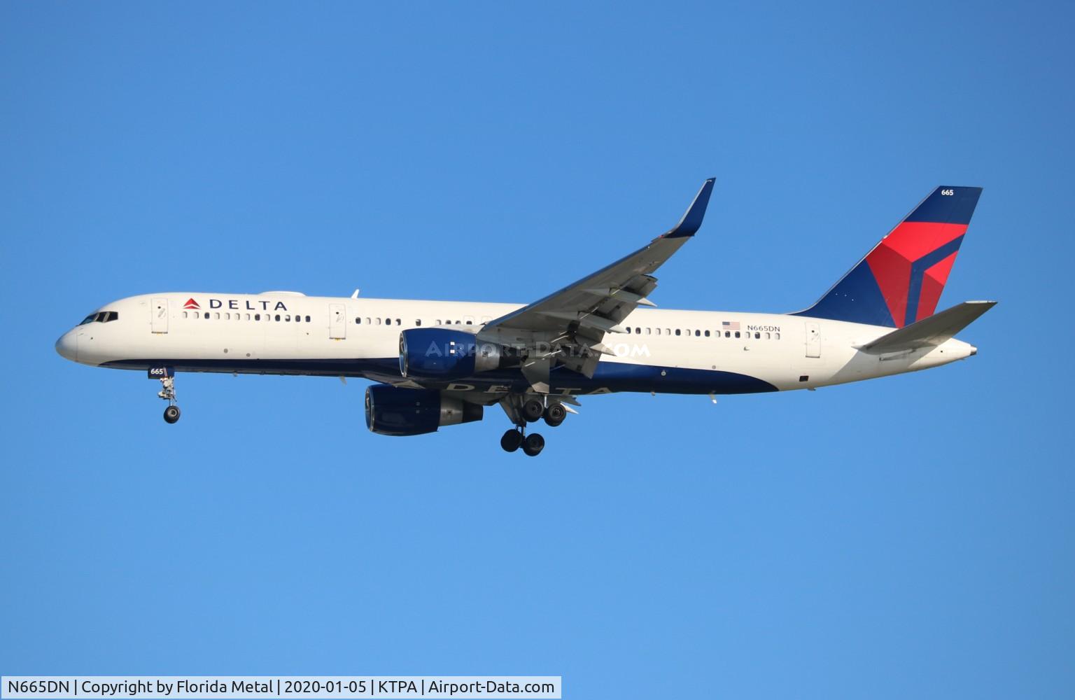 N665DN, 1991 Boeing 757-232 C/N 25013, TPA 2020