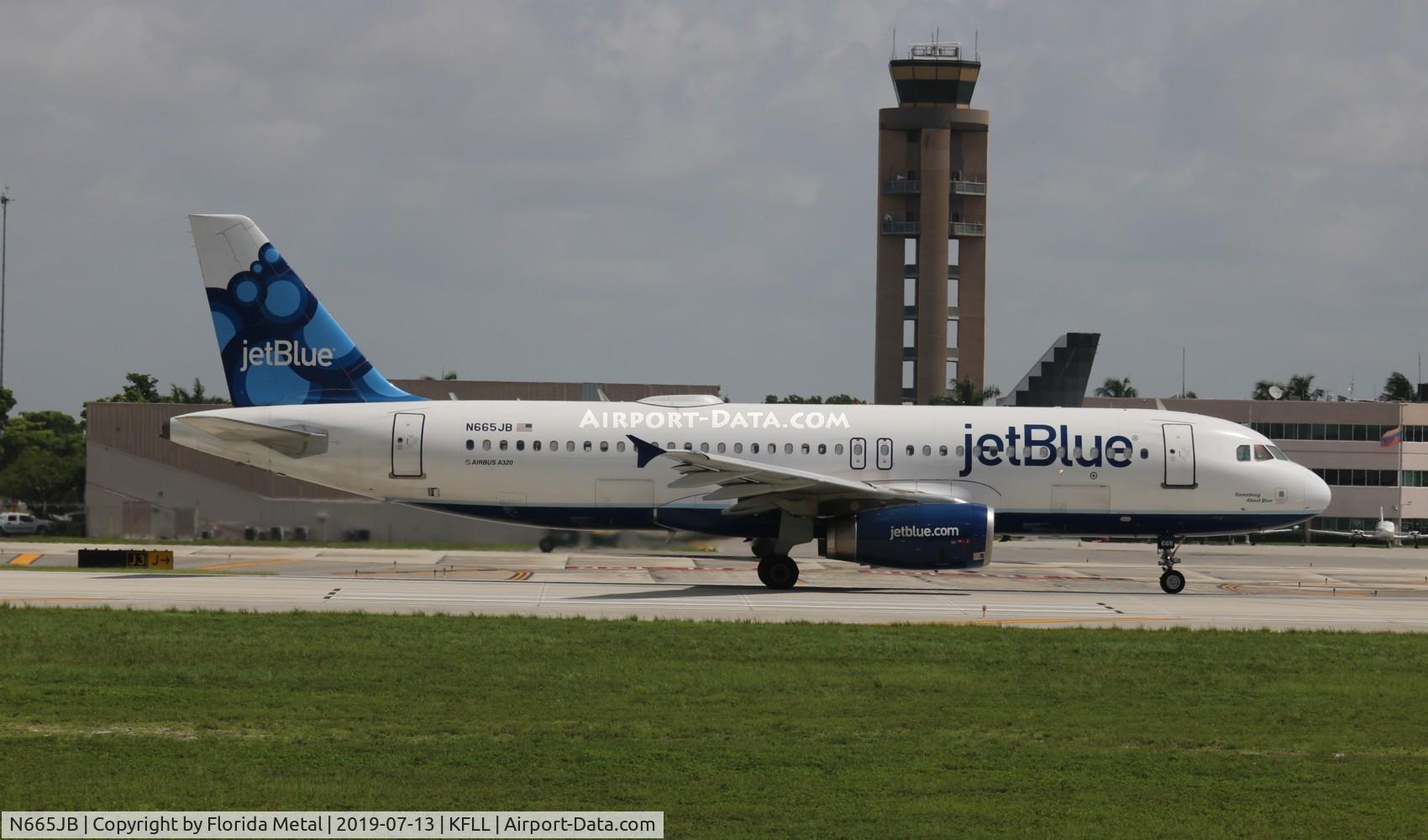 N665JB, 2007 Airbus A320-232 C/N 3348, FLL 2019
