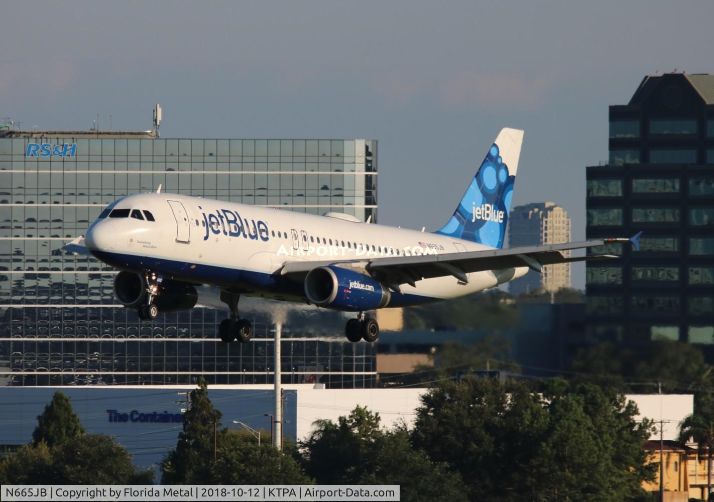 N665JB, 2007 Airbus A320-232 C/N 3348, TPA 2018