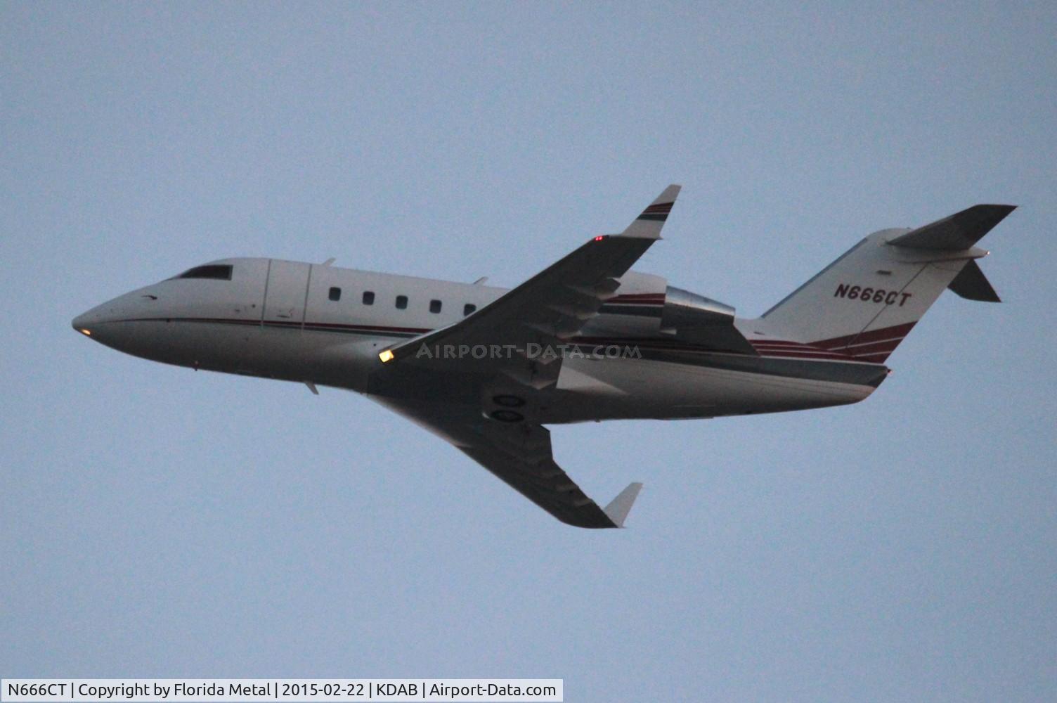 N666CT, 1987 Canadair Challenger 601-3A (CL-600-2B16) C/N 5007, DAB 2015