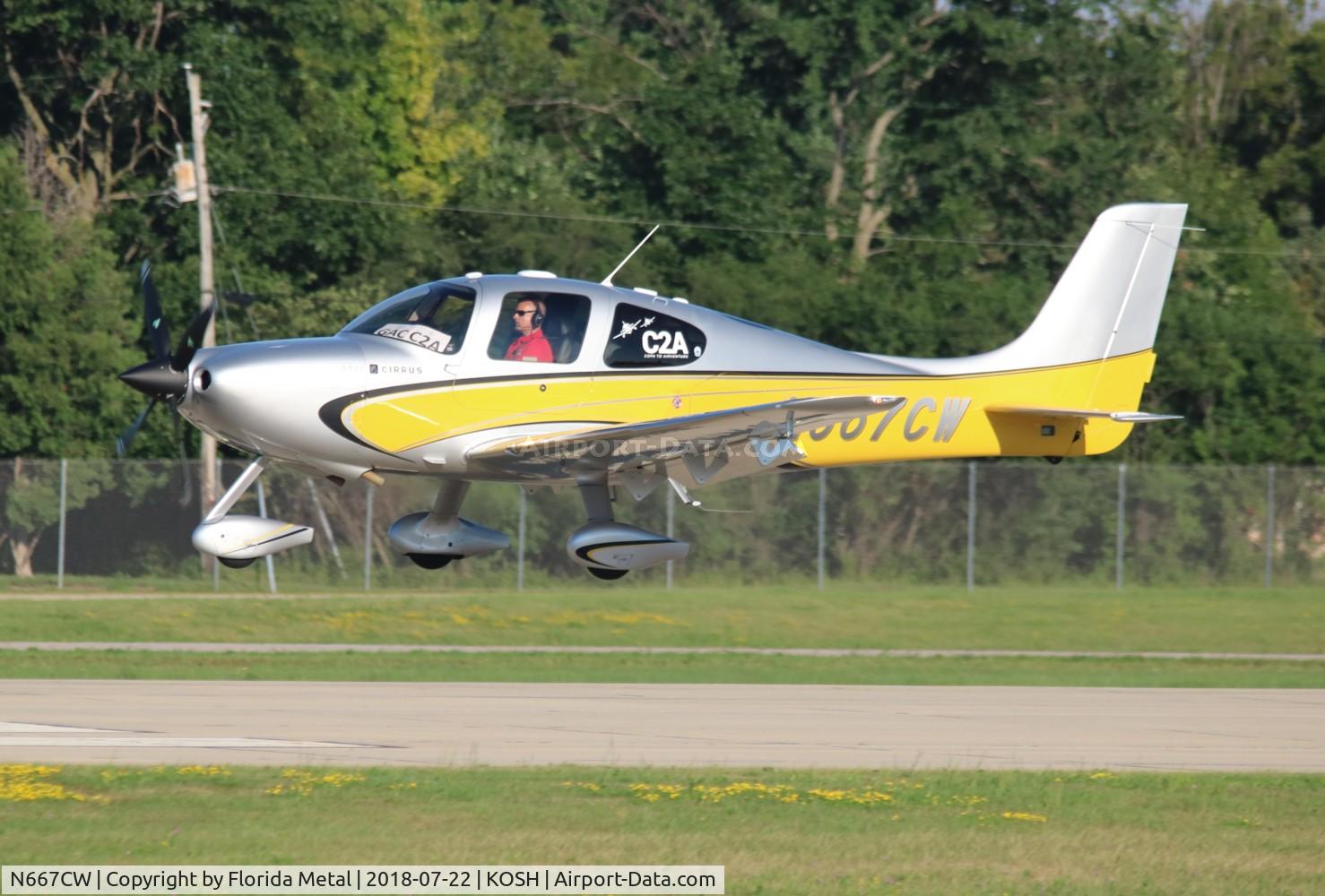 N667CW, 2004 Cirrus SR22 C/N 1190, OSH 2018