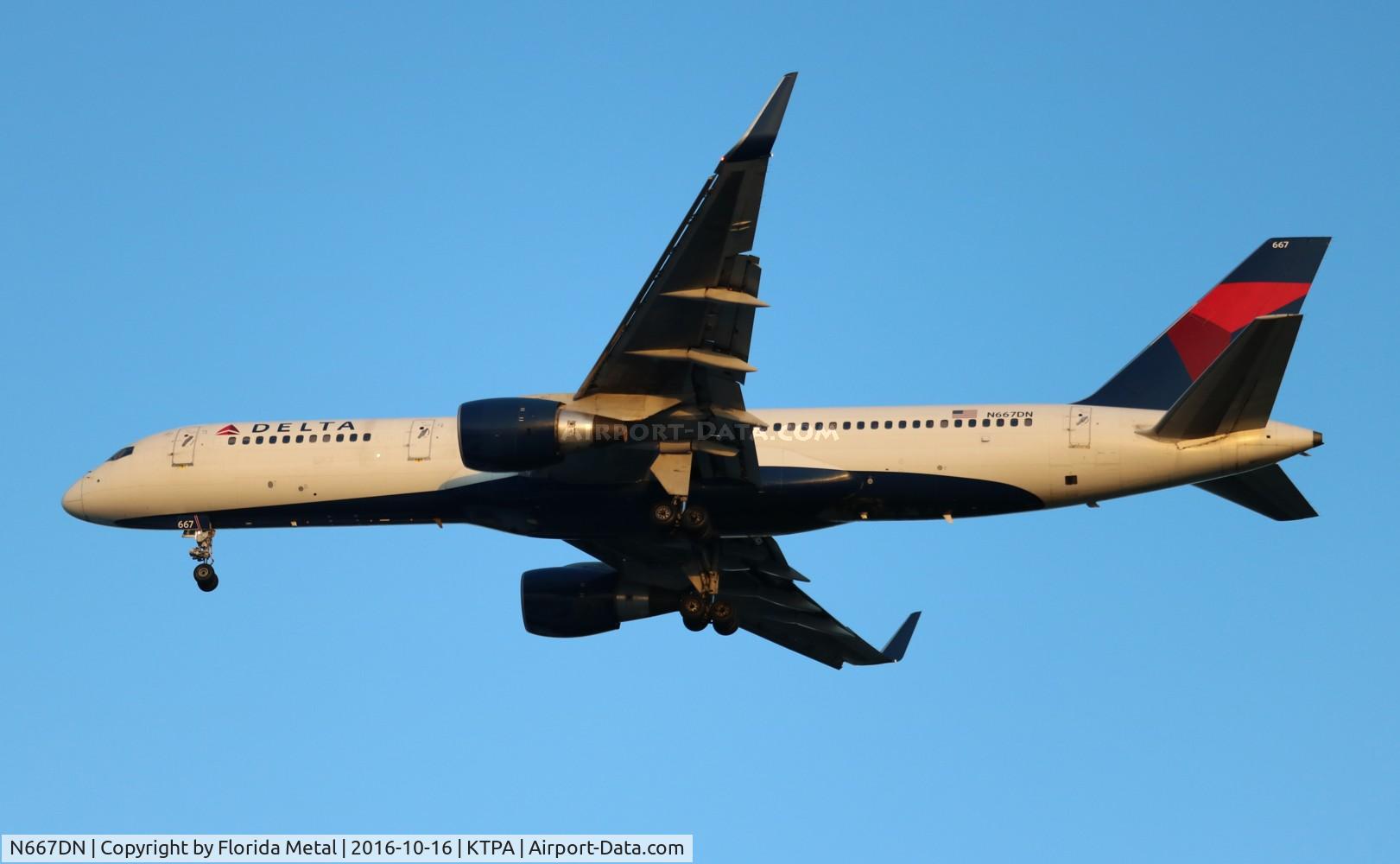 N667DN, 1991 Boeing 757-232 C/N 25035, TPA 2016