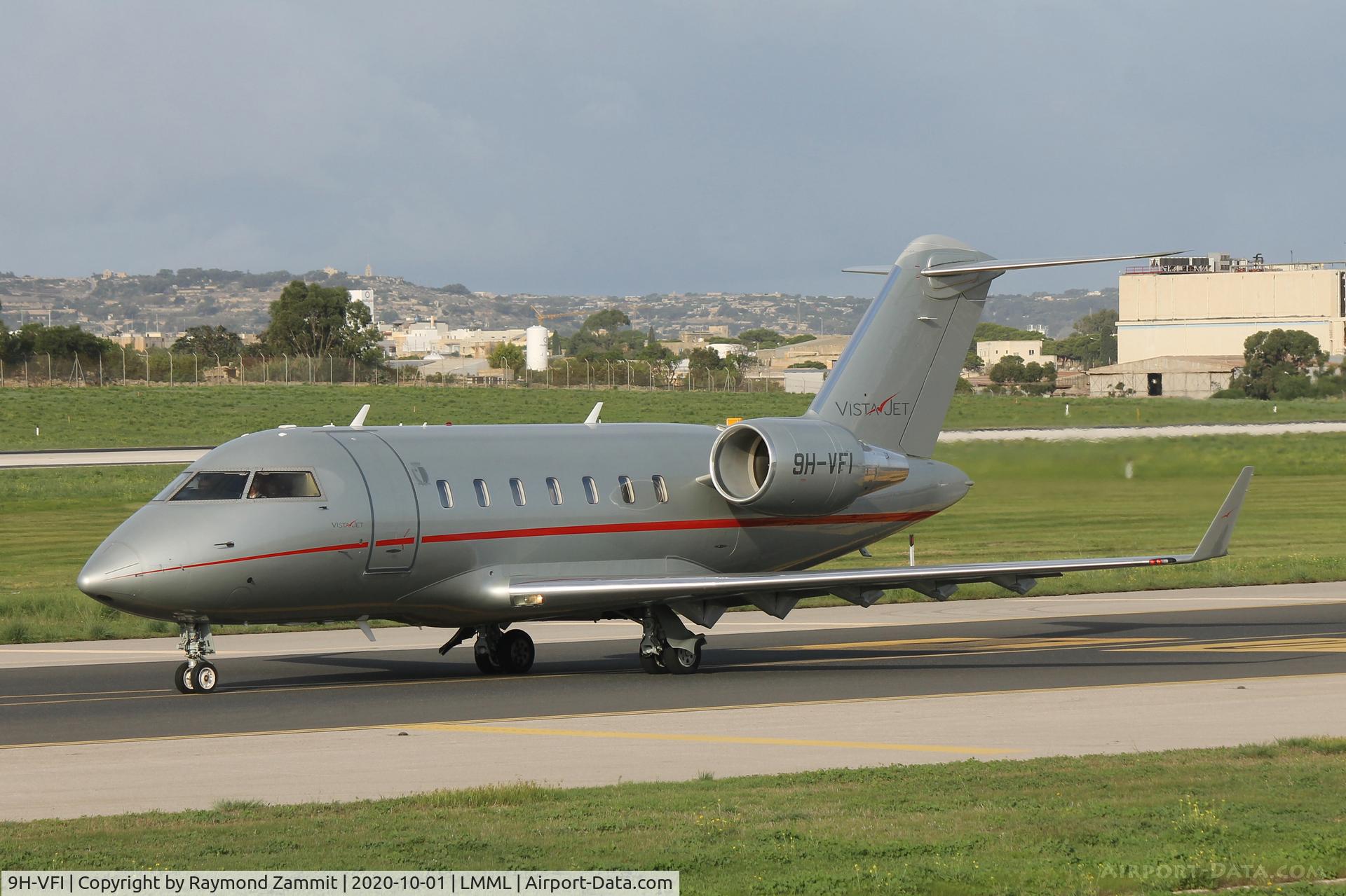 9H-VFI, 2015 Bombardier Challenger 605 (CL-600-2B16) C/N 5984, Bombardier Challenger 605 9H-VFI Vistajet