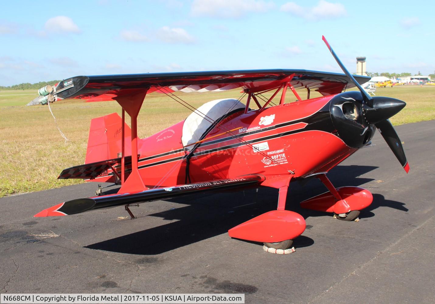 N668CM, 2013 Pitts S-1 Special C/N 068, Stuart 2017