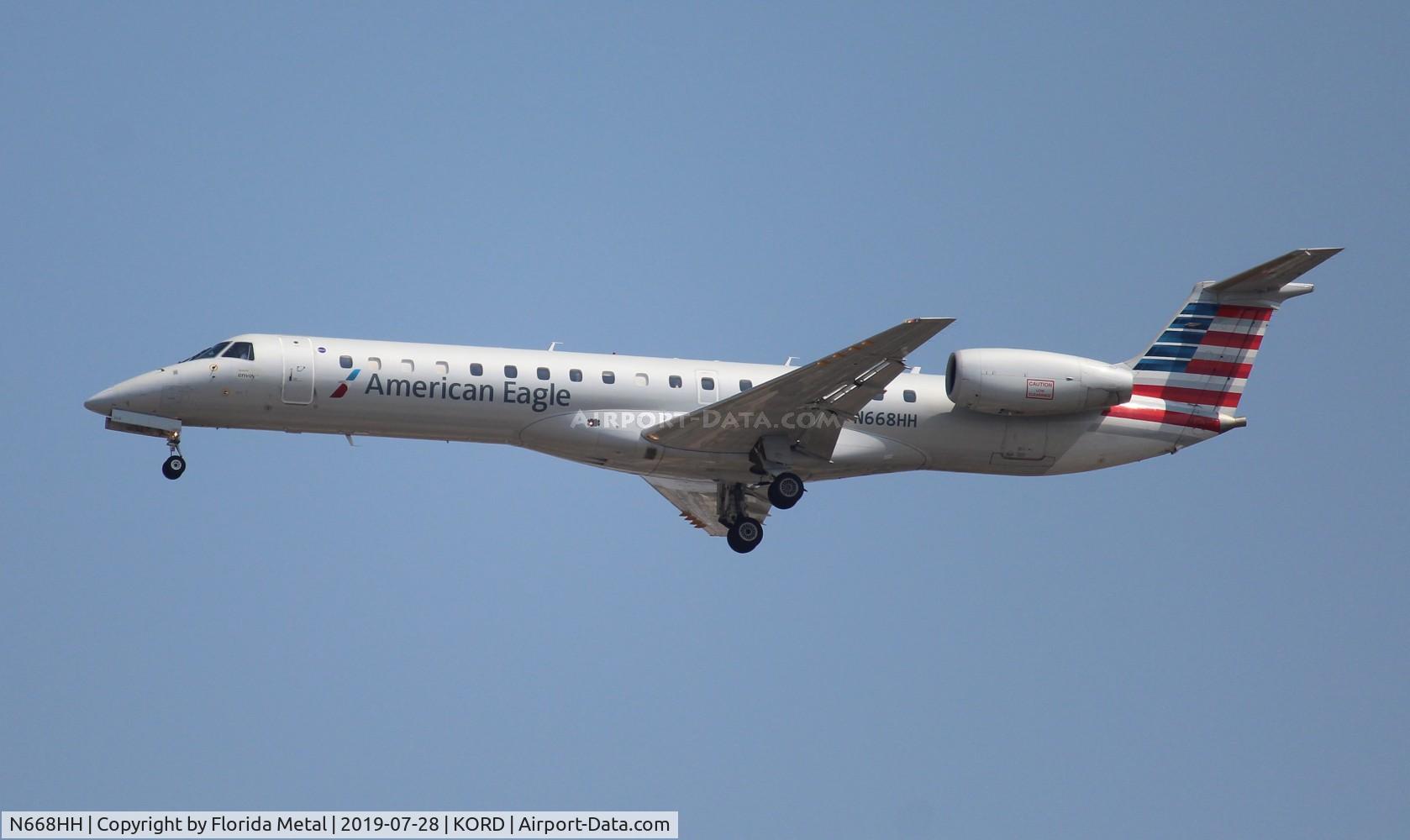 N668HH, 2004 Embraer ERJ-145LR (EMB-145LR) C/N 145785, ORD 2019